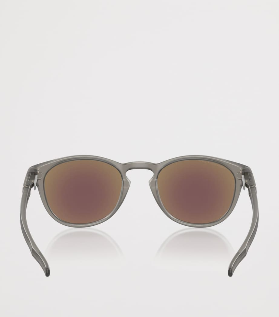 Oakley Latch Round Sunglasses Grey Image 4