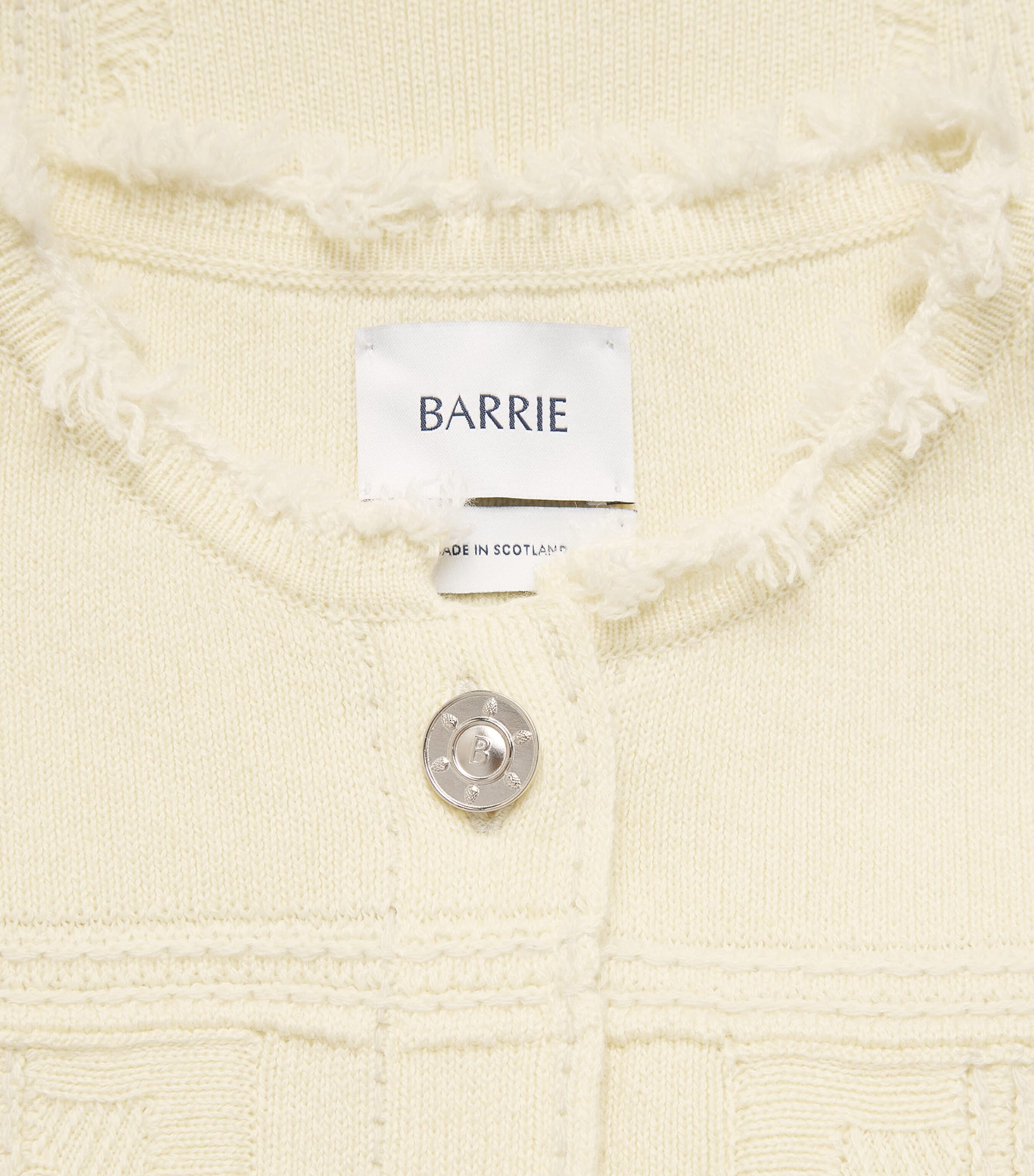 Cashmere-Cotton Denim Jacket 573 BUTTER DENIM Image 6