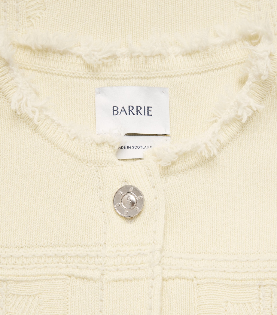 Cashmere-Cotton Denim Jacket 573 BUTTER DENIM Image 6