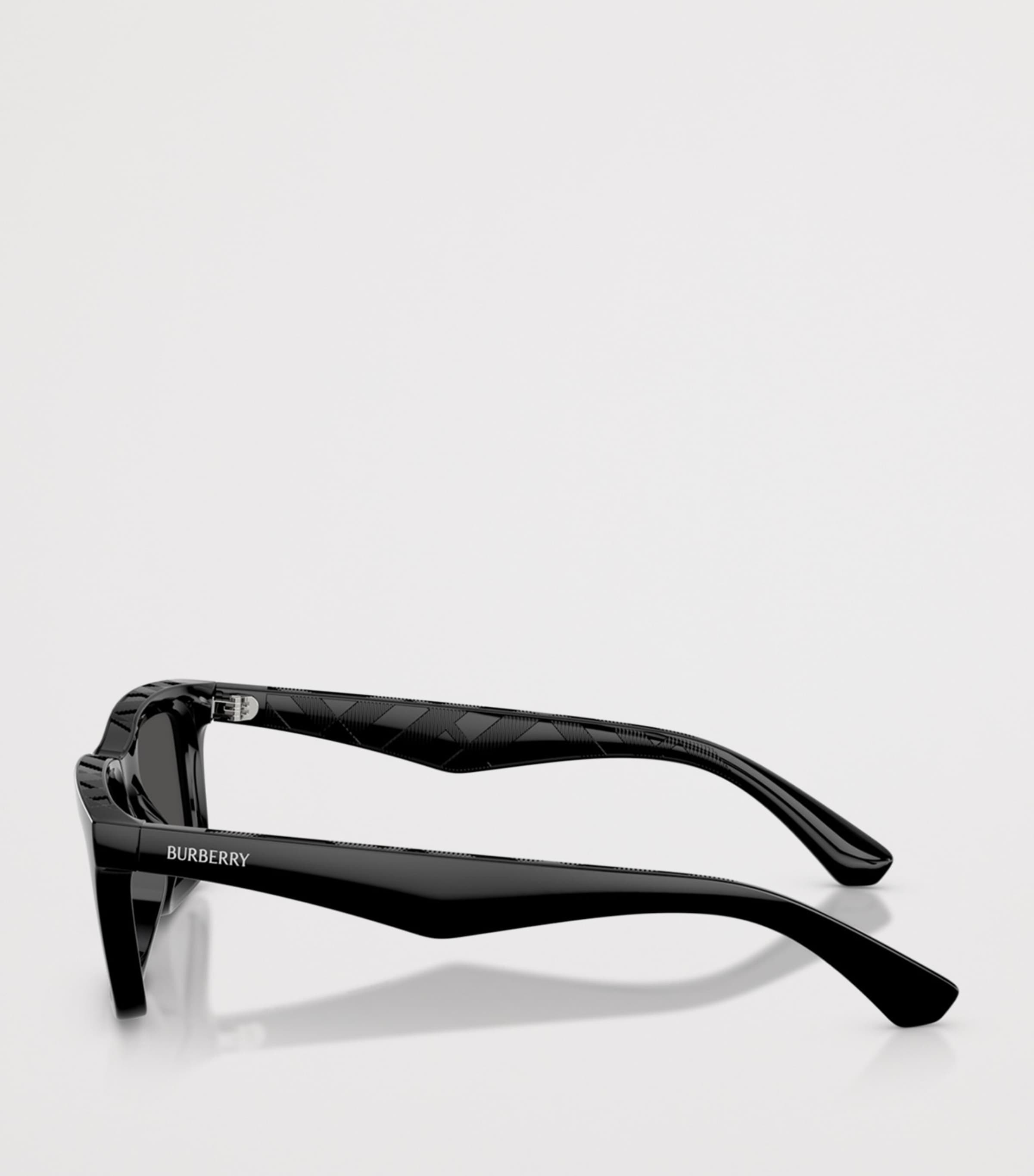 Injected BE4475U Rectangular Sunglasses 300187 Image 3