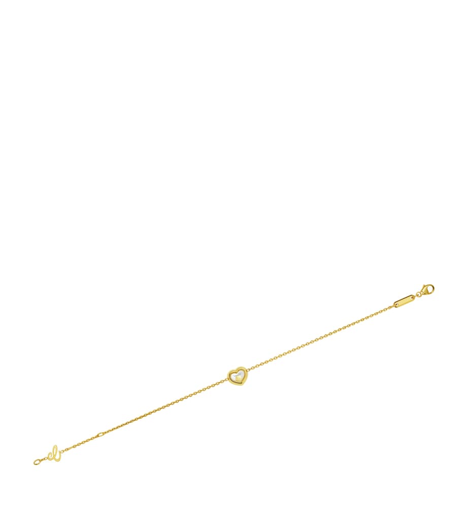 Yellow Gold and Diamond Happy Diamonds Icons Bracelet 18K YELLOW GOLD Image 2