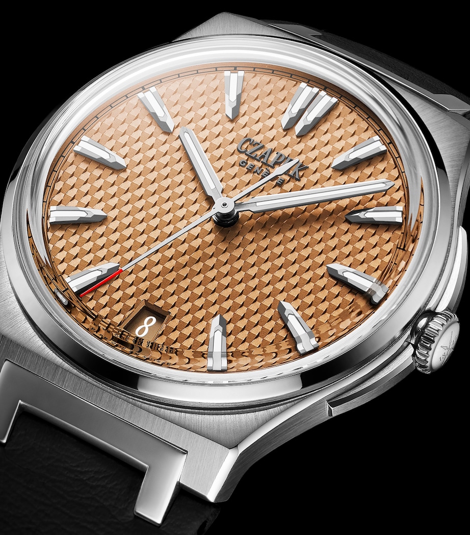 Stainless Steel Antarctique Passage de Drake Watch 38mm SALMON Image 2