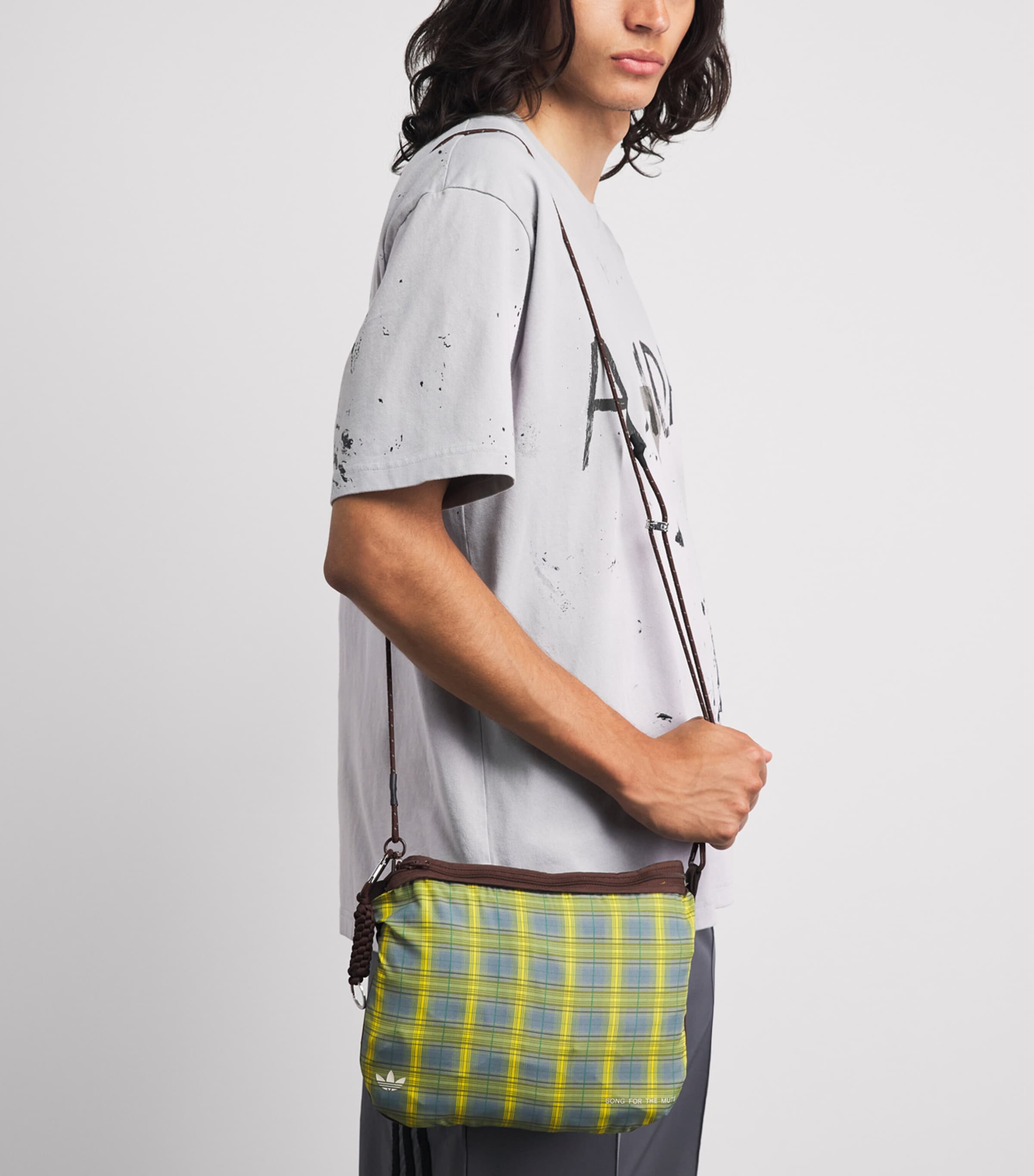 adidas Mens x Song for the Mute Track Jacket Auburn Image 6