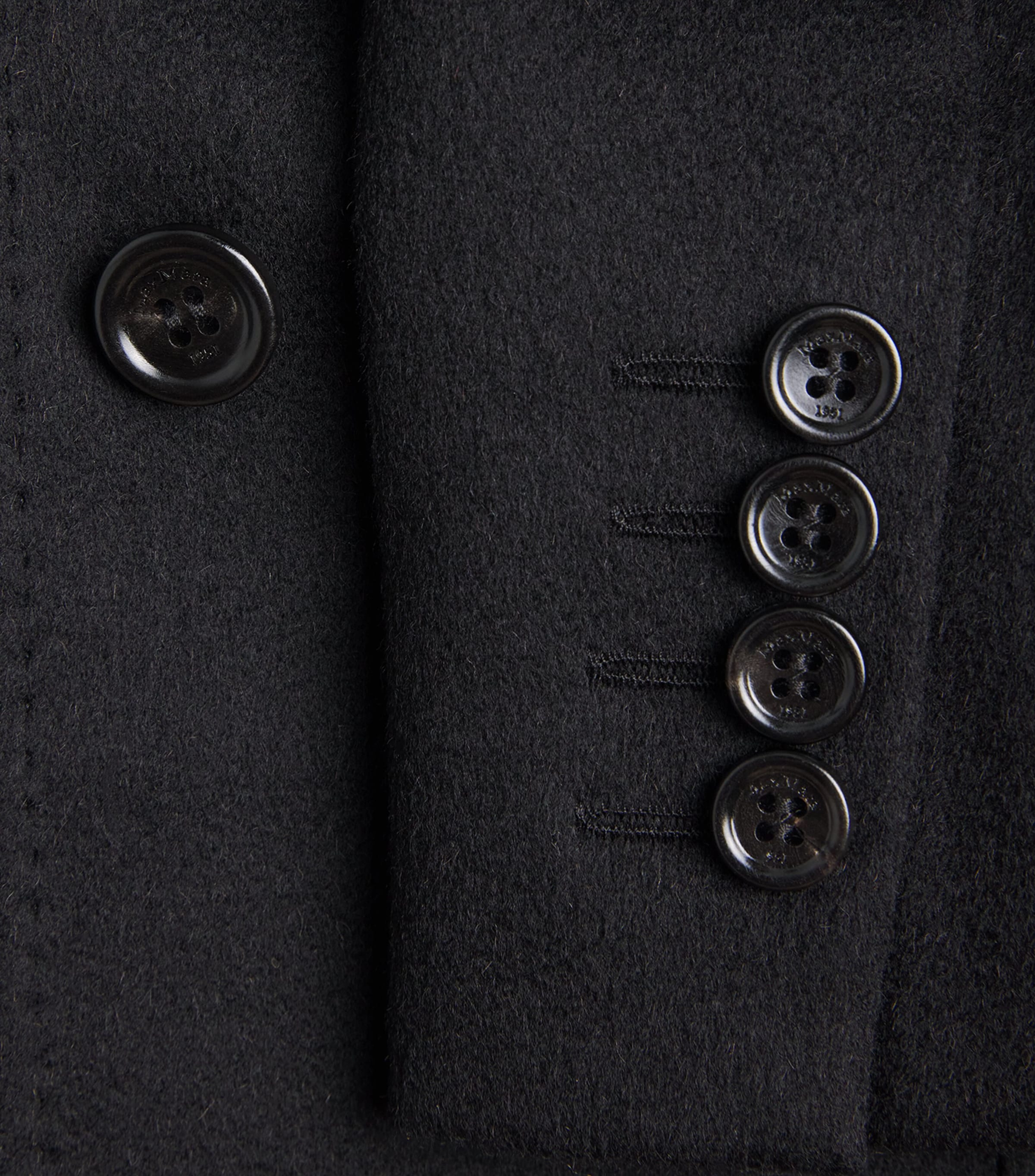 Camel Single-Breasted Blazer BLACK Image 5