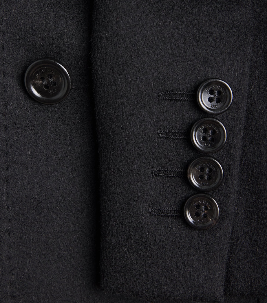 Camel Single-Breasted Blazer BLACK Image 5