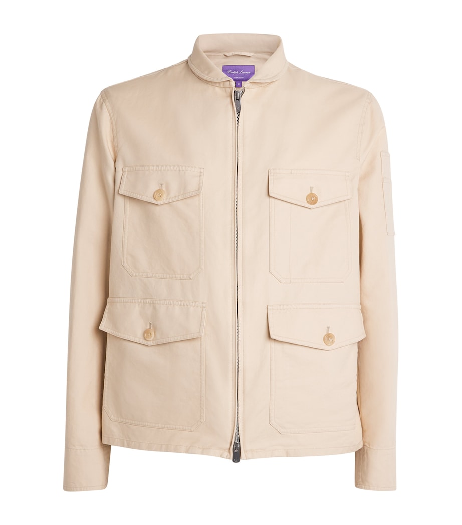 Cotton Boulton Jacket BEIGE Image 1