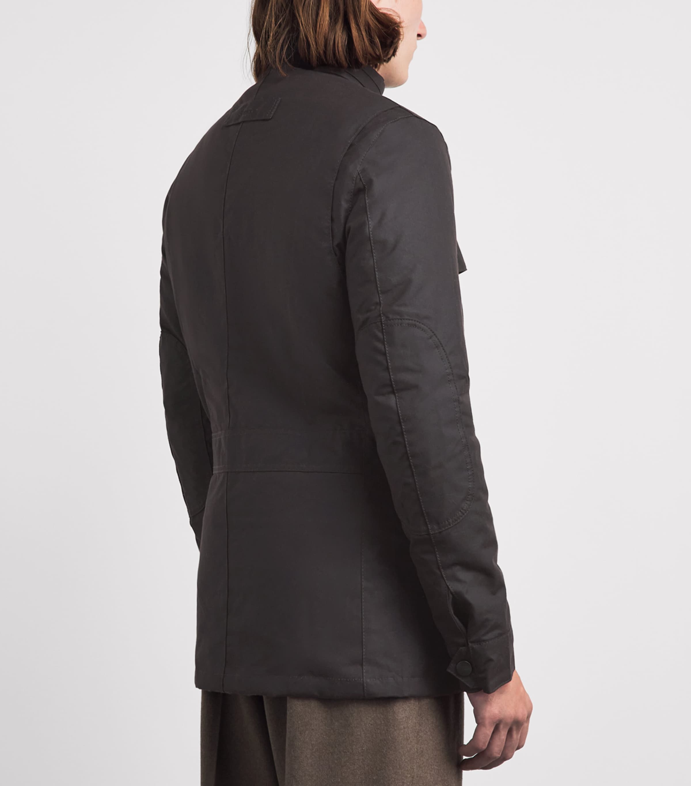 Barbour Mens Waxed Corbridge Jacket Rustic/classic Image 5