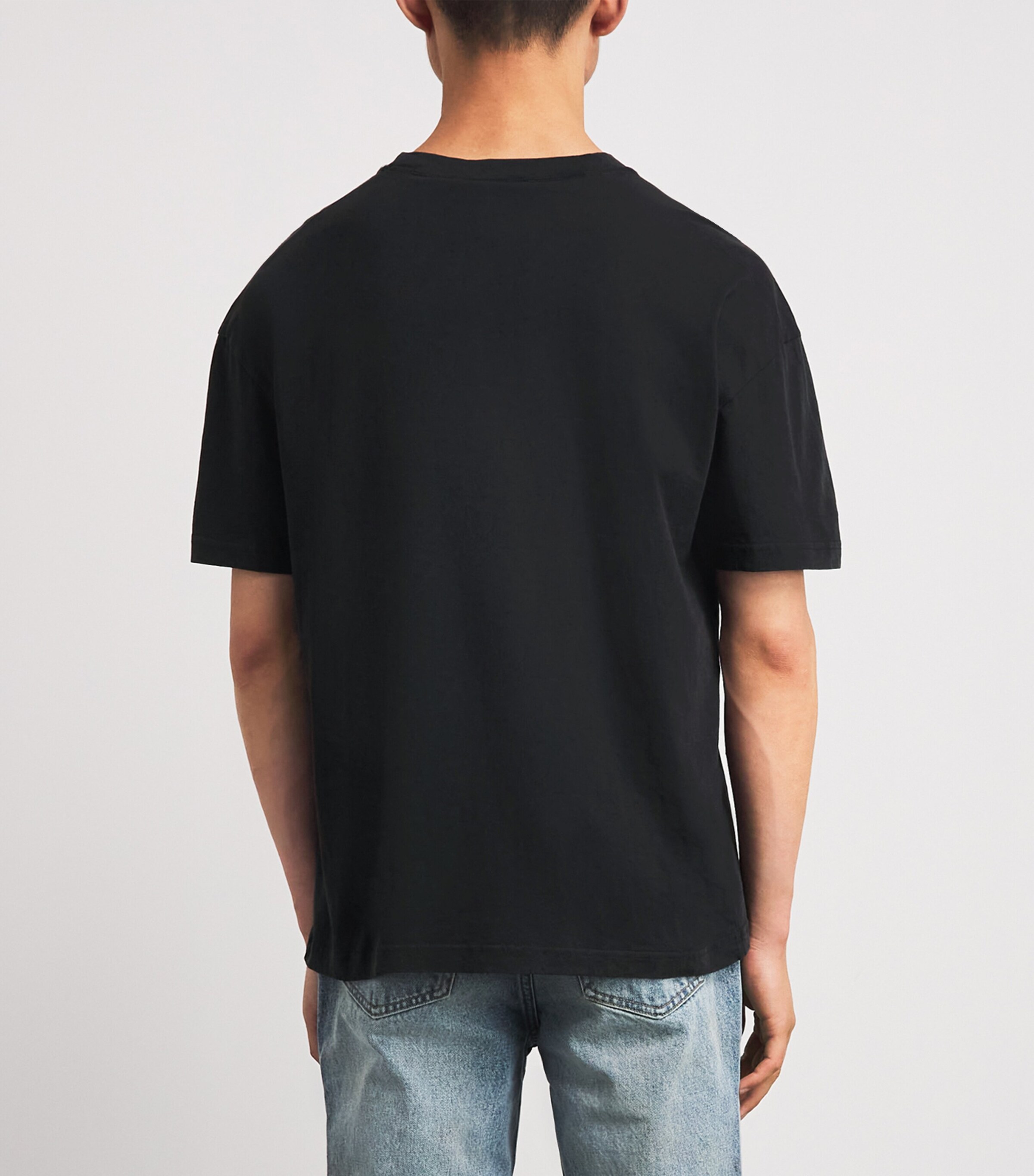 Cole Buxton Mens Cotton Surf T-Shirt Vintage Black Image 5