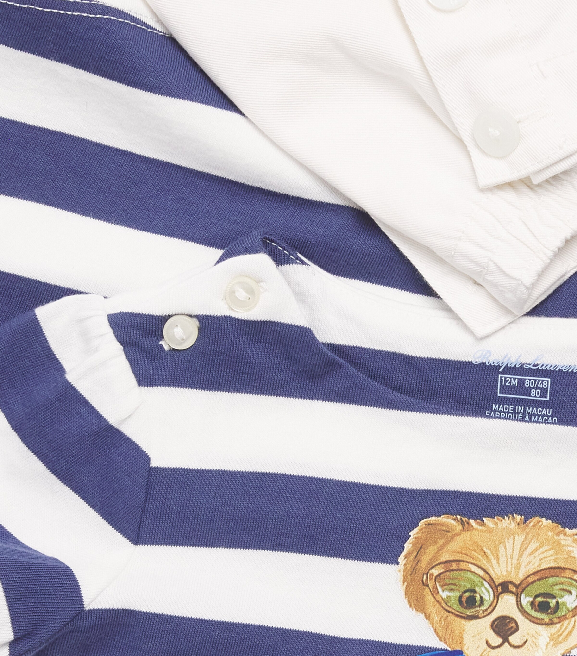 Ralph Lauren Kids Polo Bear T-Shirt and Shorts Set (3-24 Months) Image 4