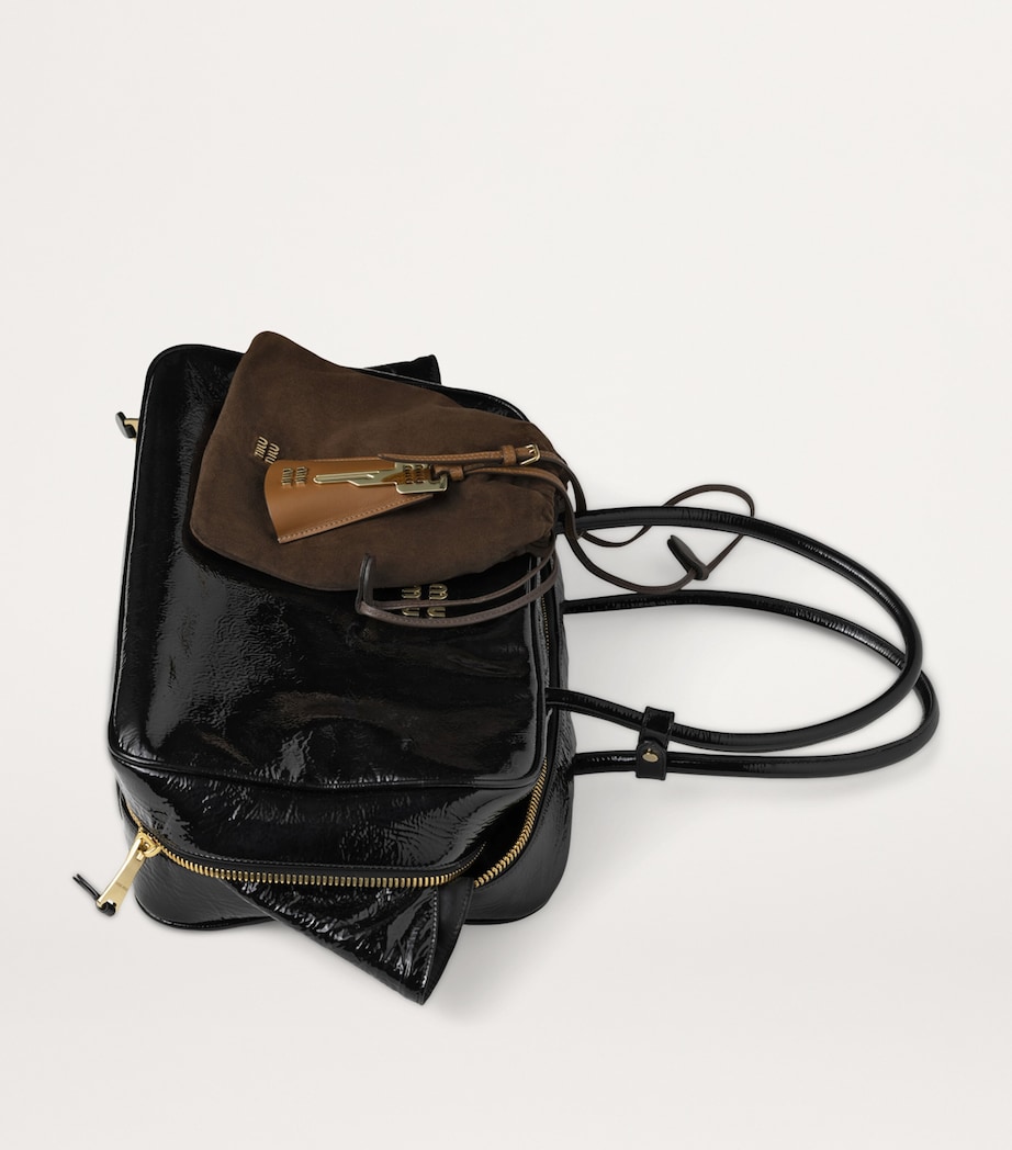 Suede Drawstring Pouch F0324 Image 3