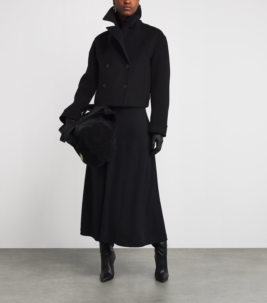 Wool-Cashmere Luc Jacket BLACK Image 2