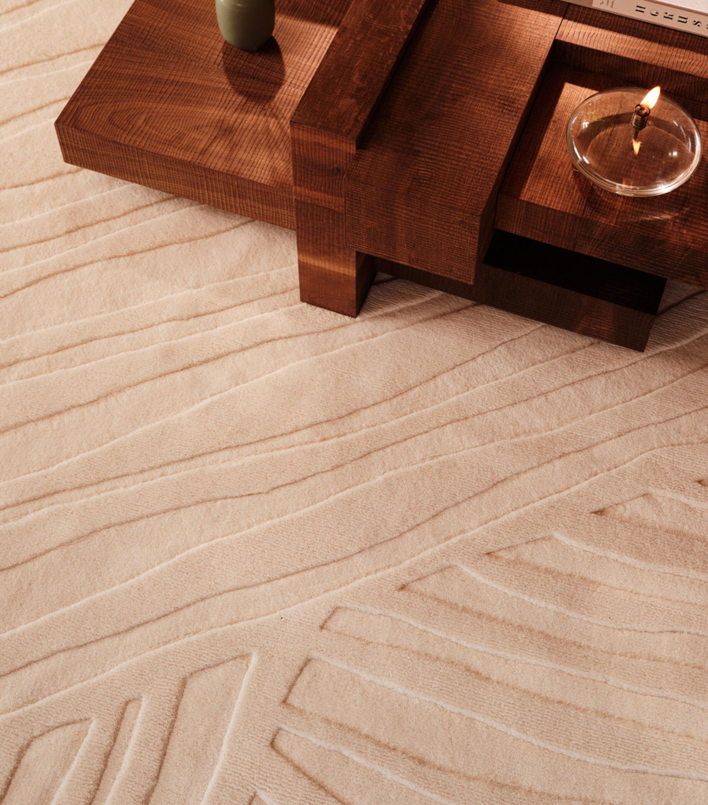 Ariso Pearl Rug (2.74m x 1.83m) NEUTRAL Image 3