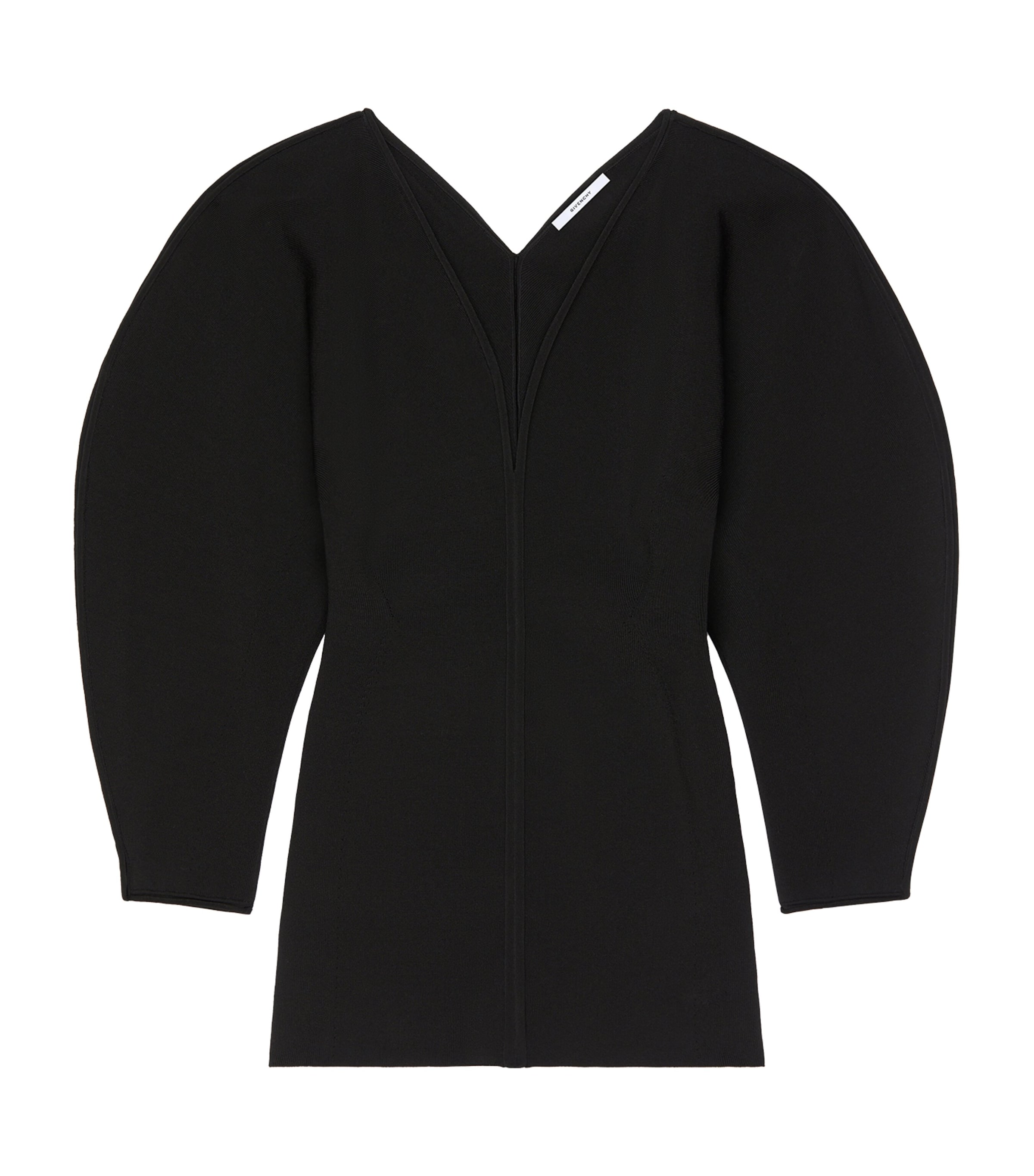 Givenchy Womens Cocoon Mini Dress Black Image 1