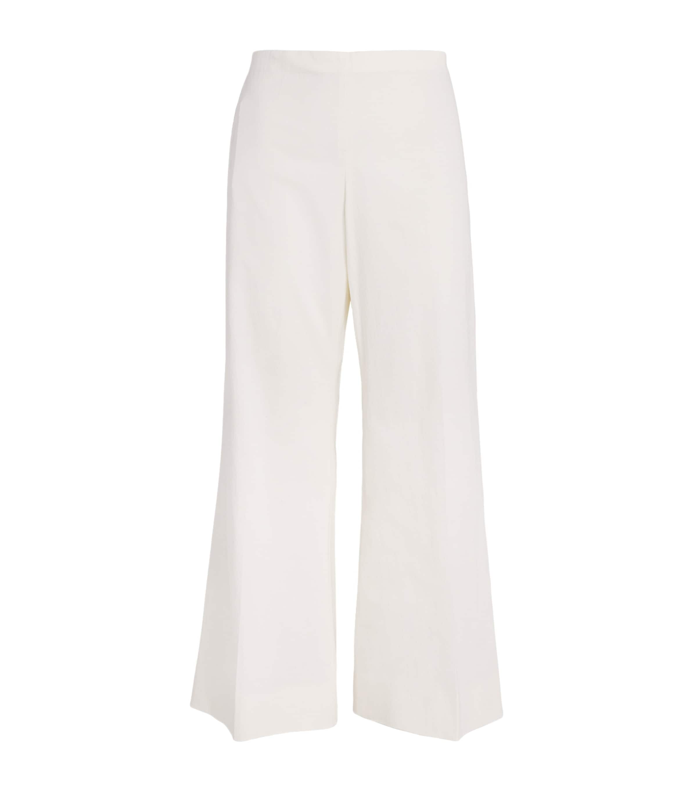 Khaite Cotton Walter Flared Trousers