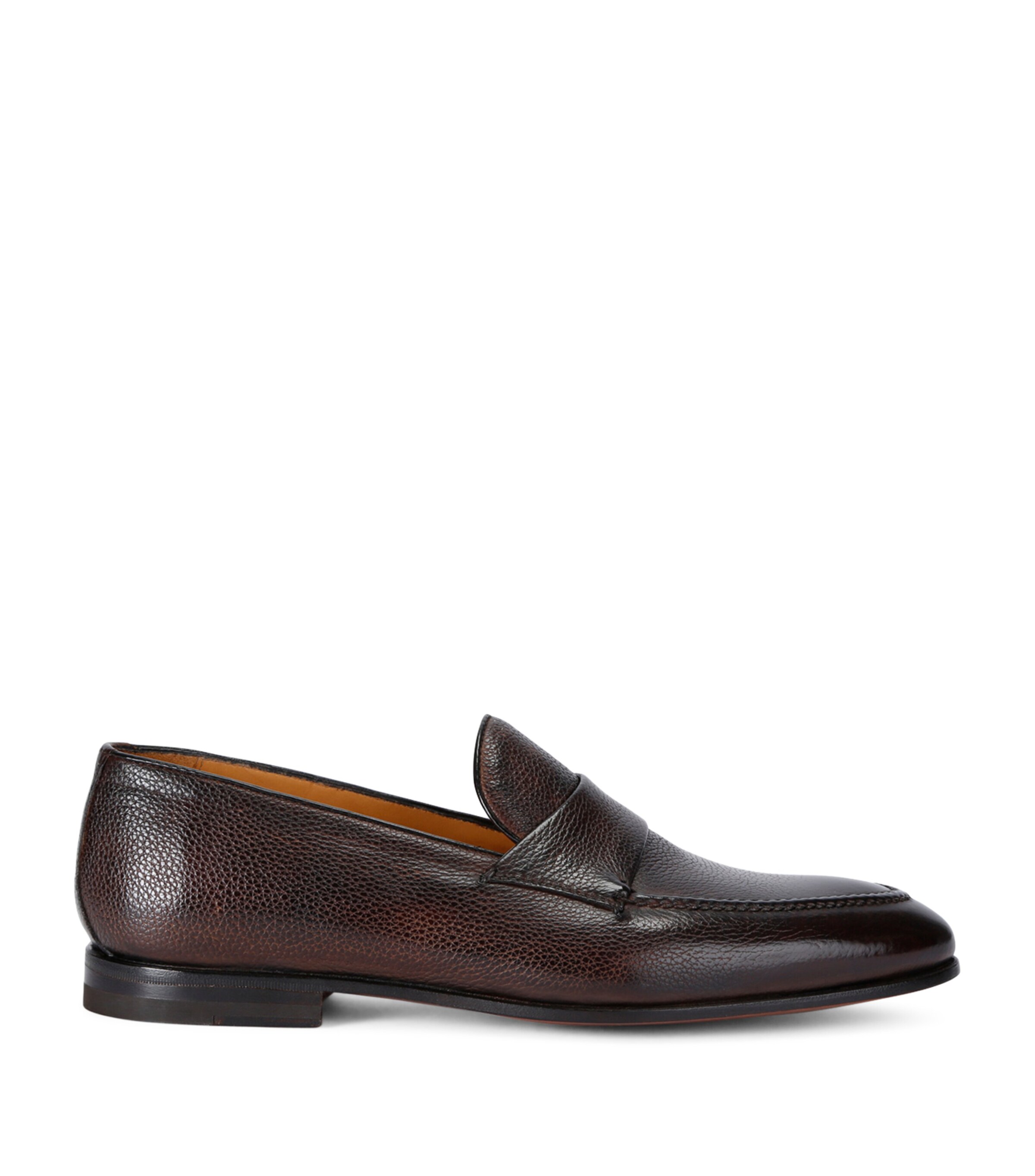 Bontoni Leather Miracolo Loafers Dark Brown Image 1