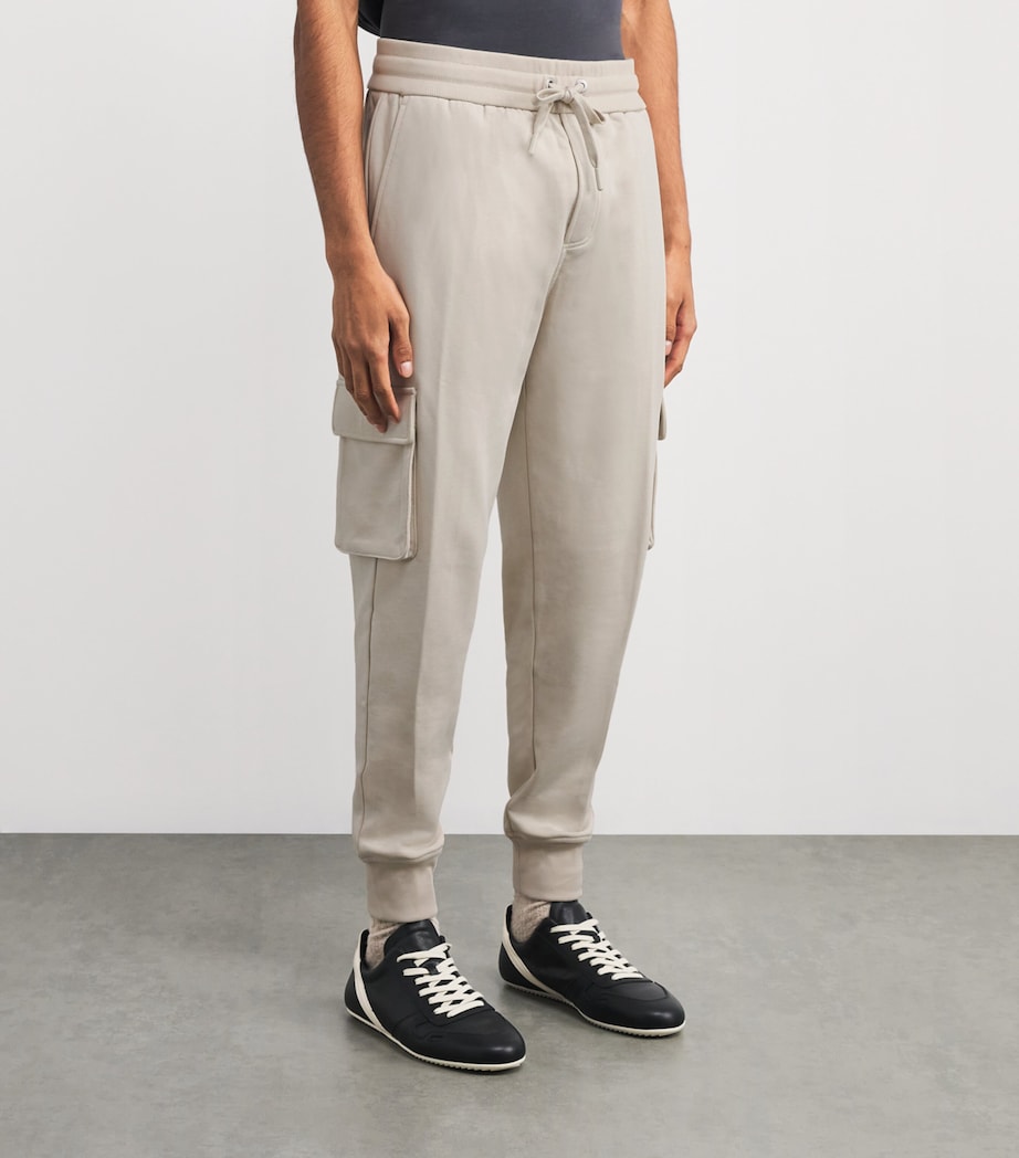 Cotton Hartsfield Cargo Sweatpants ALABASTER - 1705 Image 3