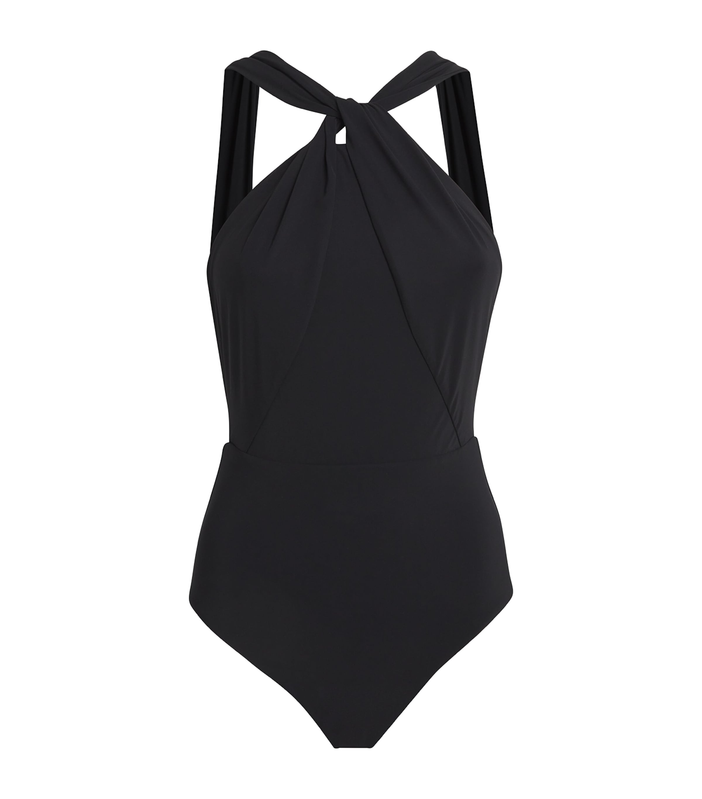 Zimmermann Ottie One-piece Swimsuit In Lycra In Black