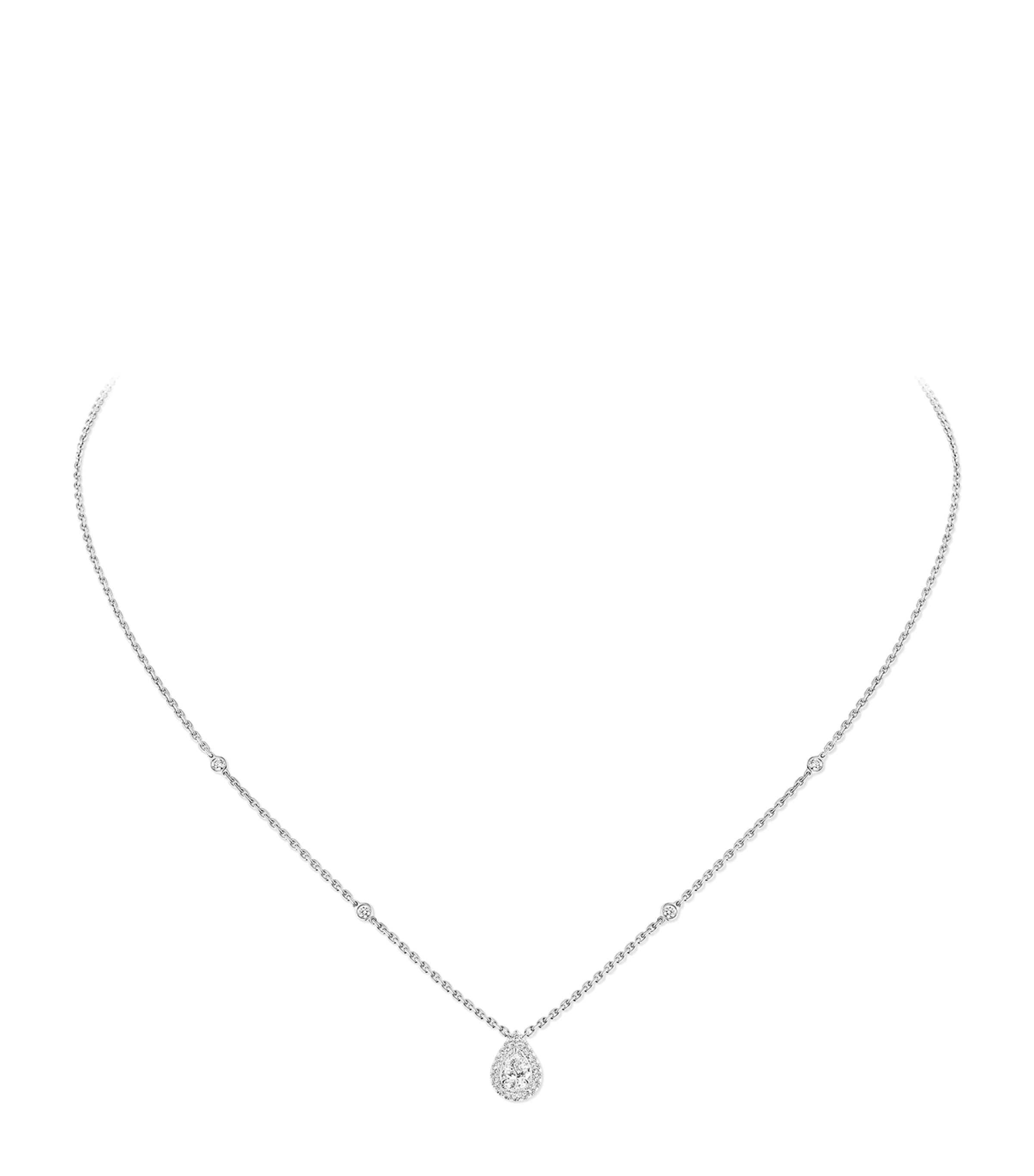 Messika White Gold and Diamond Joy Necklace White Gold Image 1