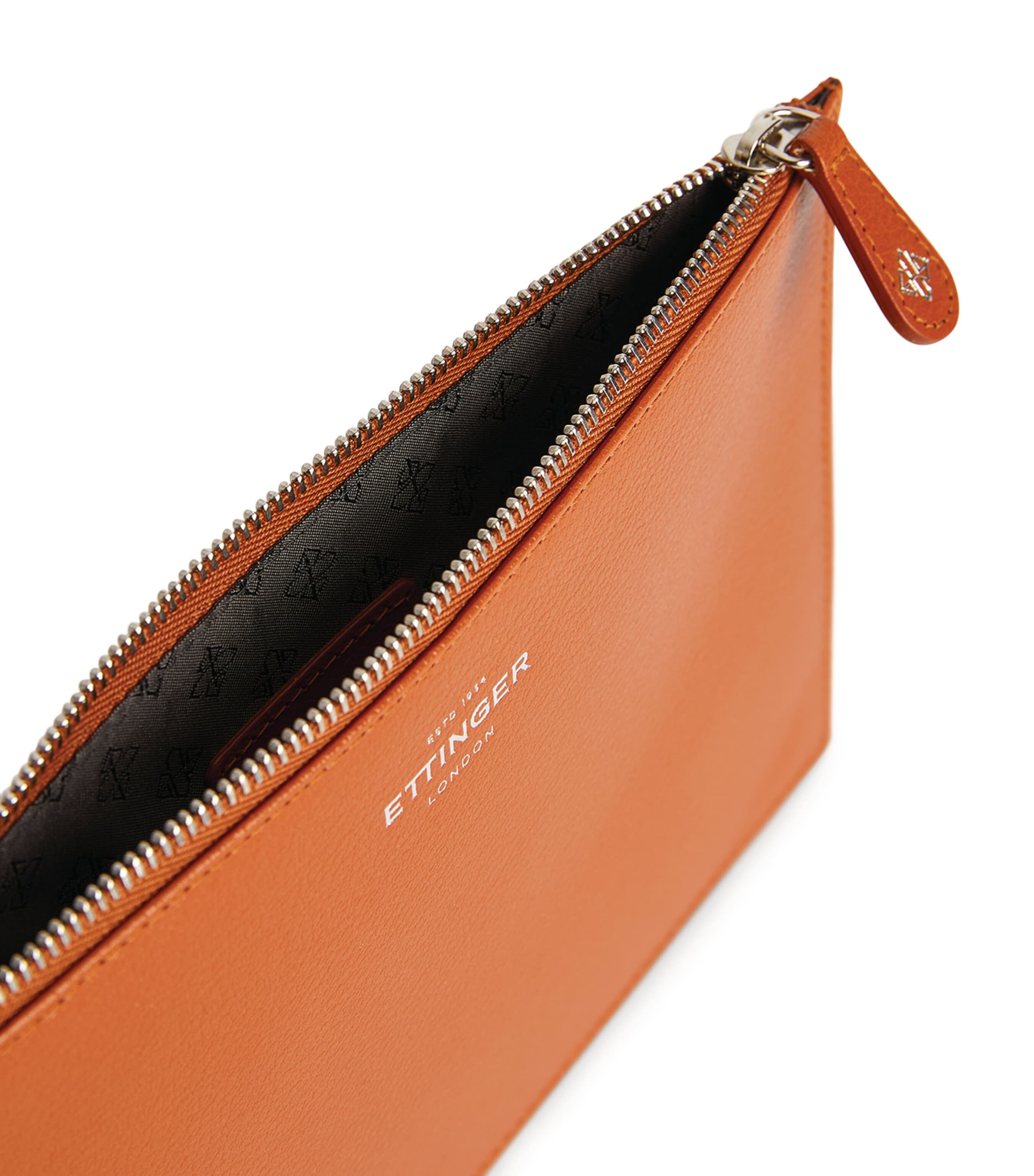 Ettinger Leather Capra Travel Pouch Tan Image 2