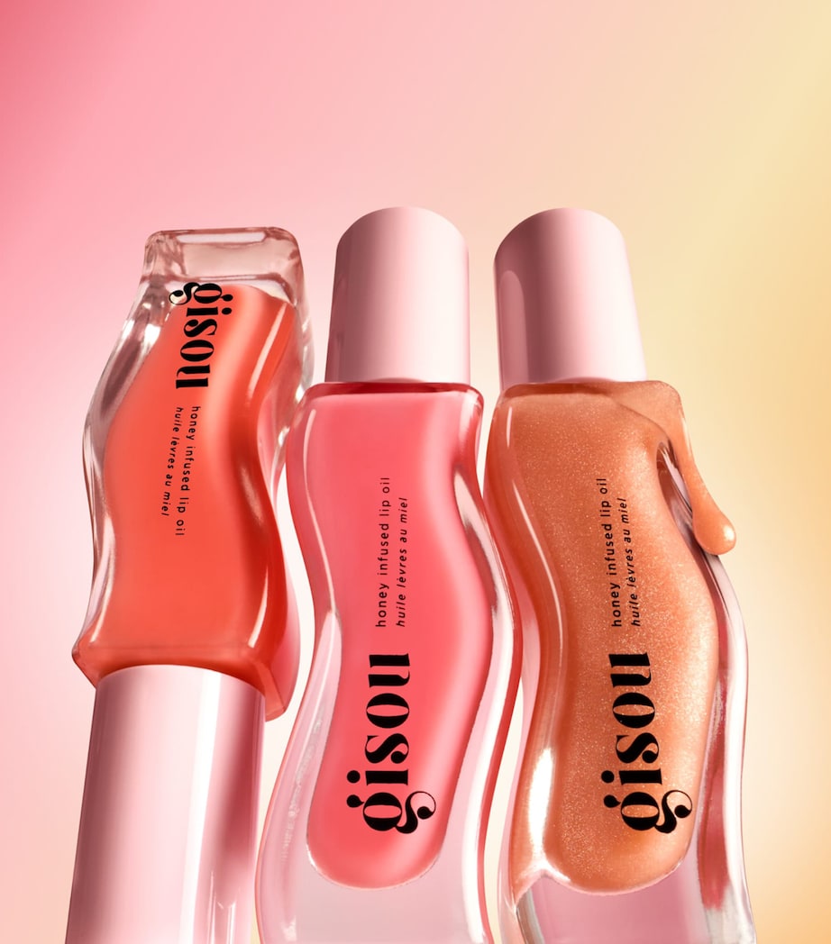 Honey Infused Lip Oil (8ml) RASPBERRY SWIRL Image 8