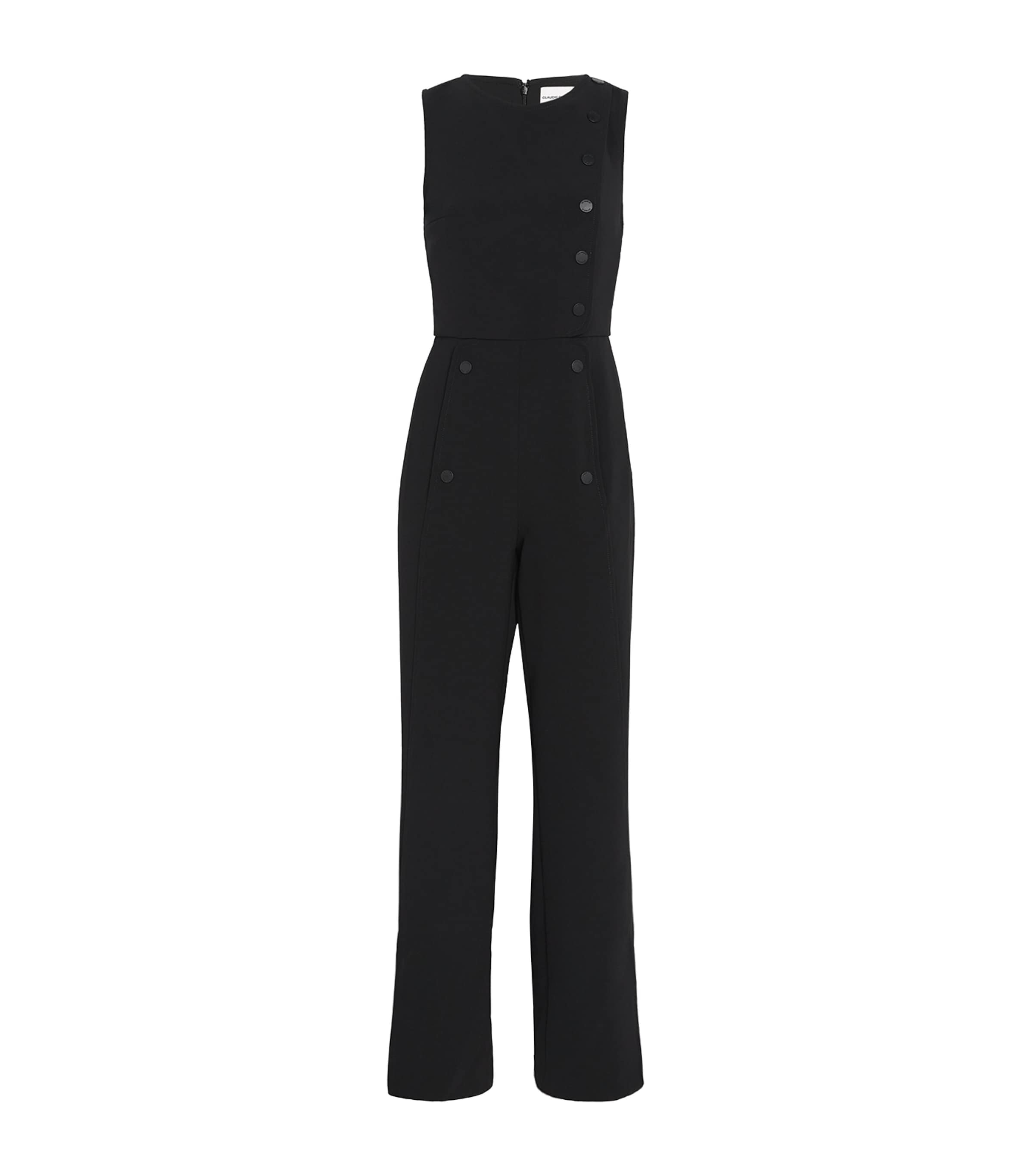 Claudie Pierlot Sleeveless Jumpsuit In Black