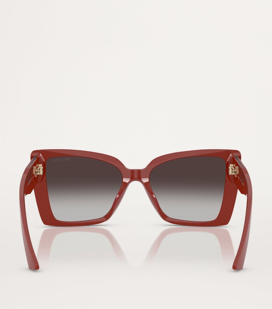 Acetate Butterfly Sunglasses 50138G Image 4