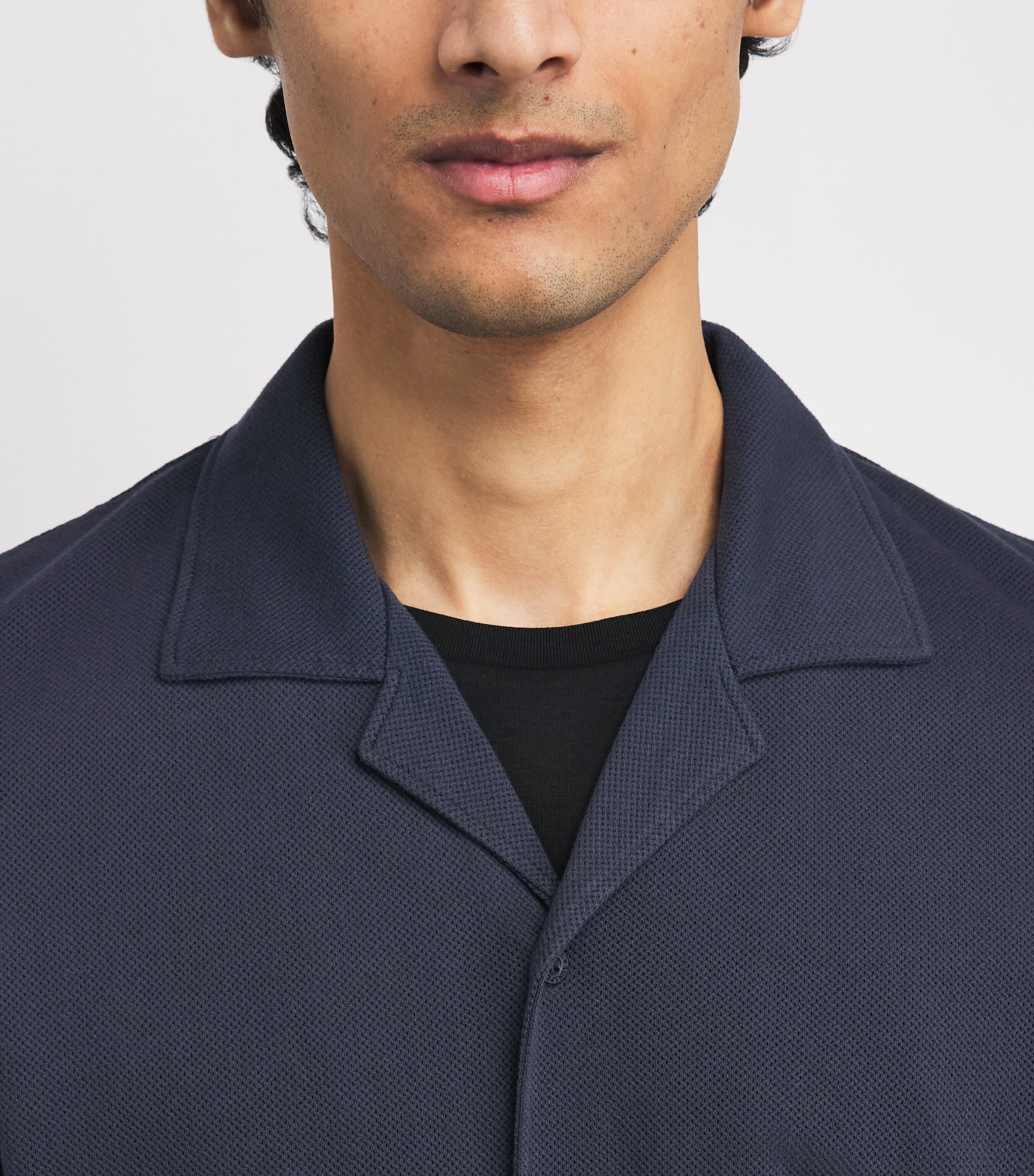 Supima Cotton Riviera Shirt BUAA NAVY Image 6