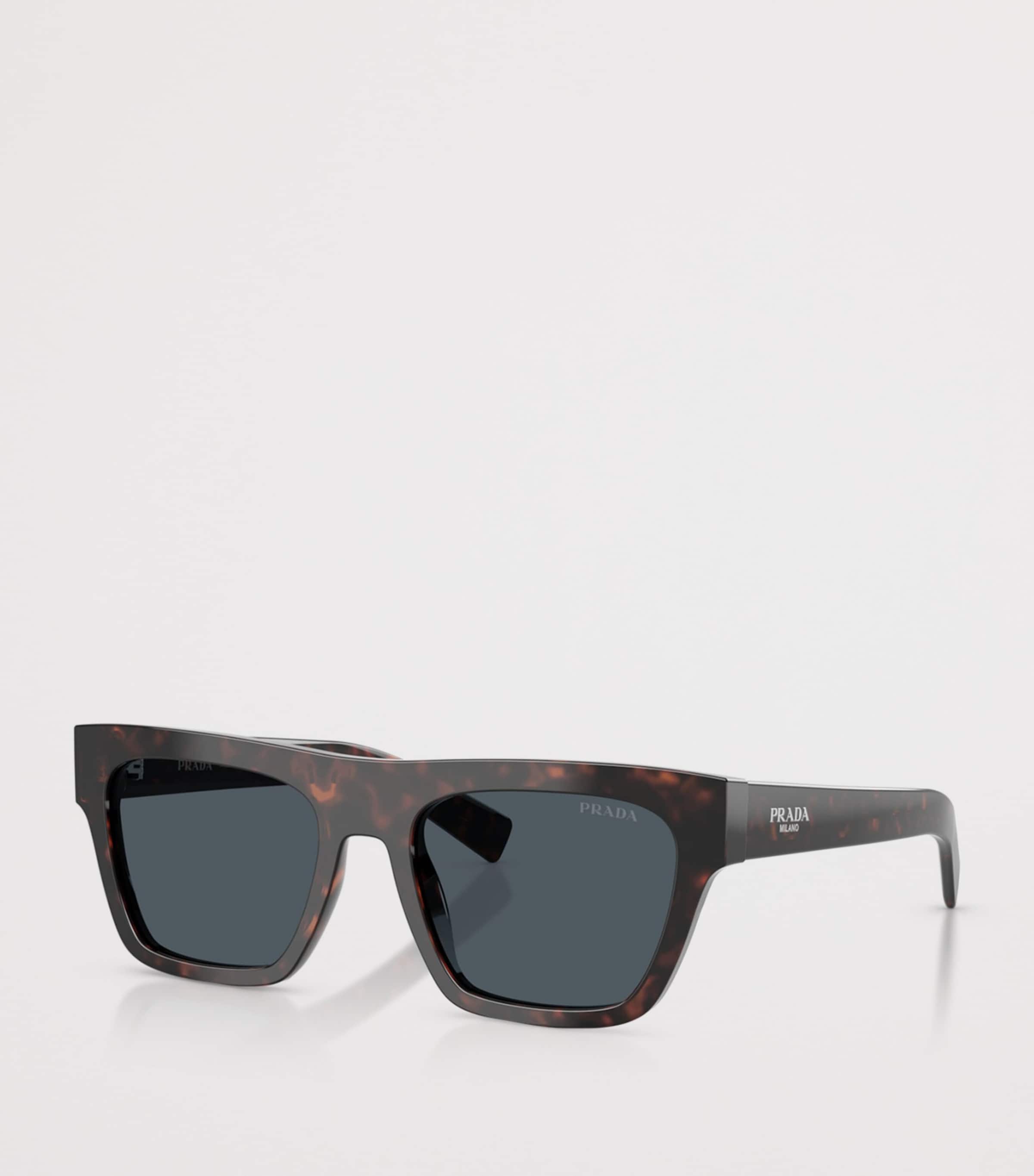 Acetate Rectangular Sunglasses 17N70B Image 2