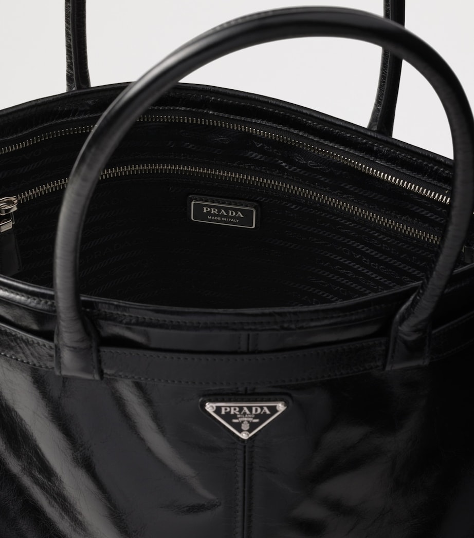 Prada Calfskin Bonnie Tote Bag Image 4