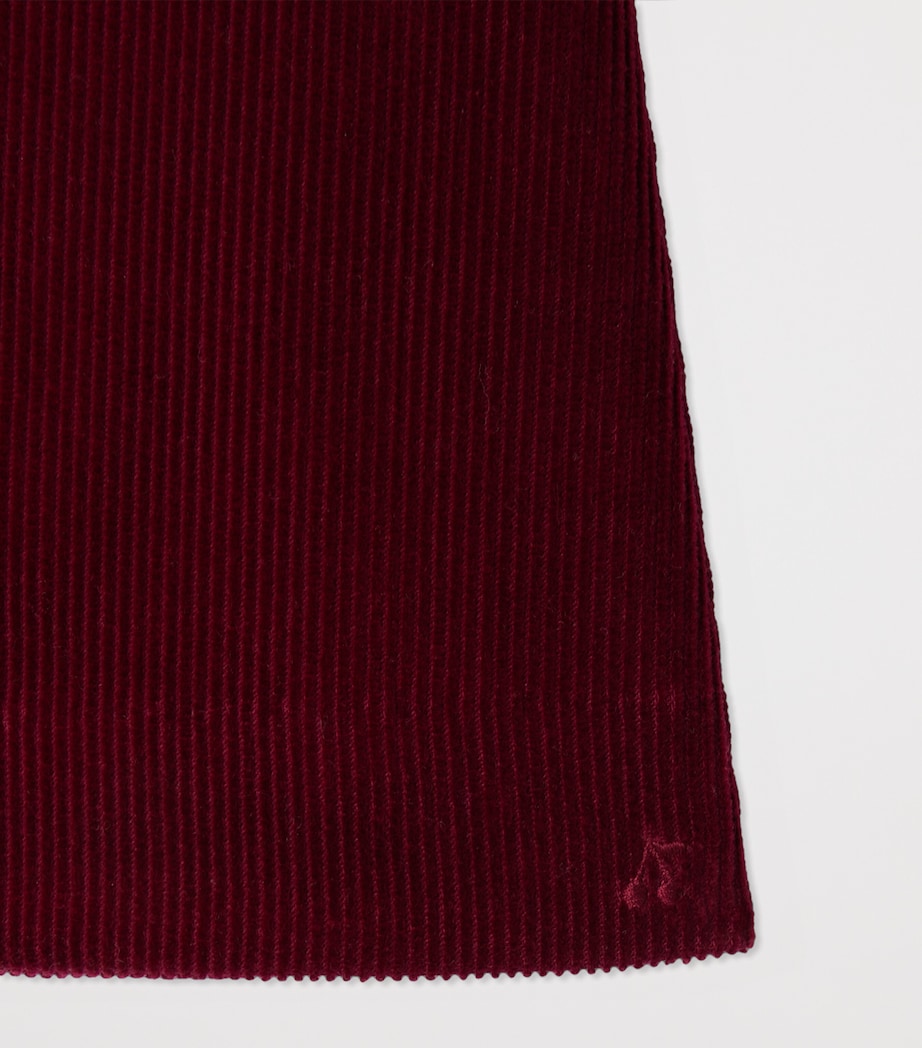 Cotton Corduroy Dress (6-18 Months) RAISIN Image 3