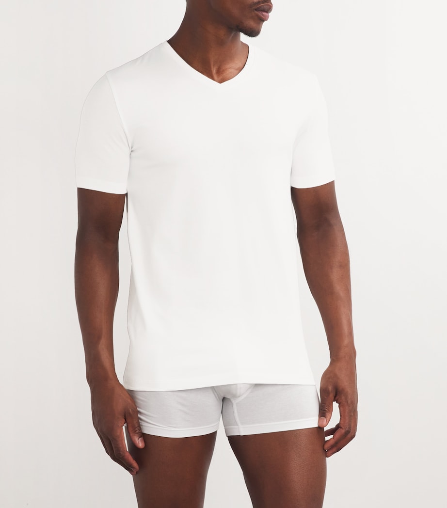 Daily Comfort T-Shirt (Pack of 2) 2000/WHITE Image 2