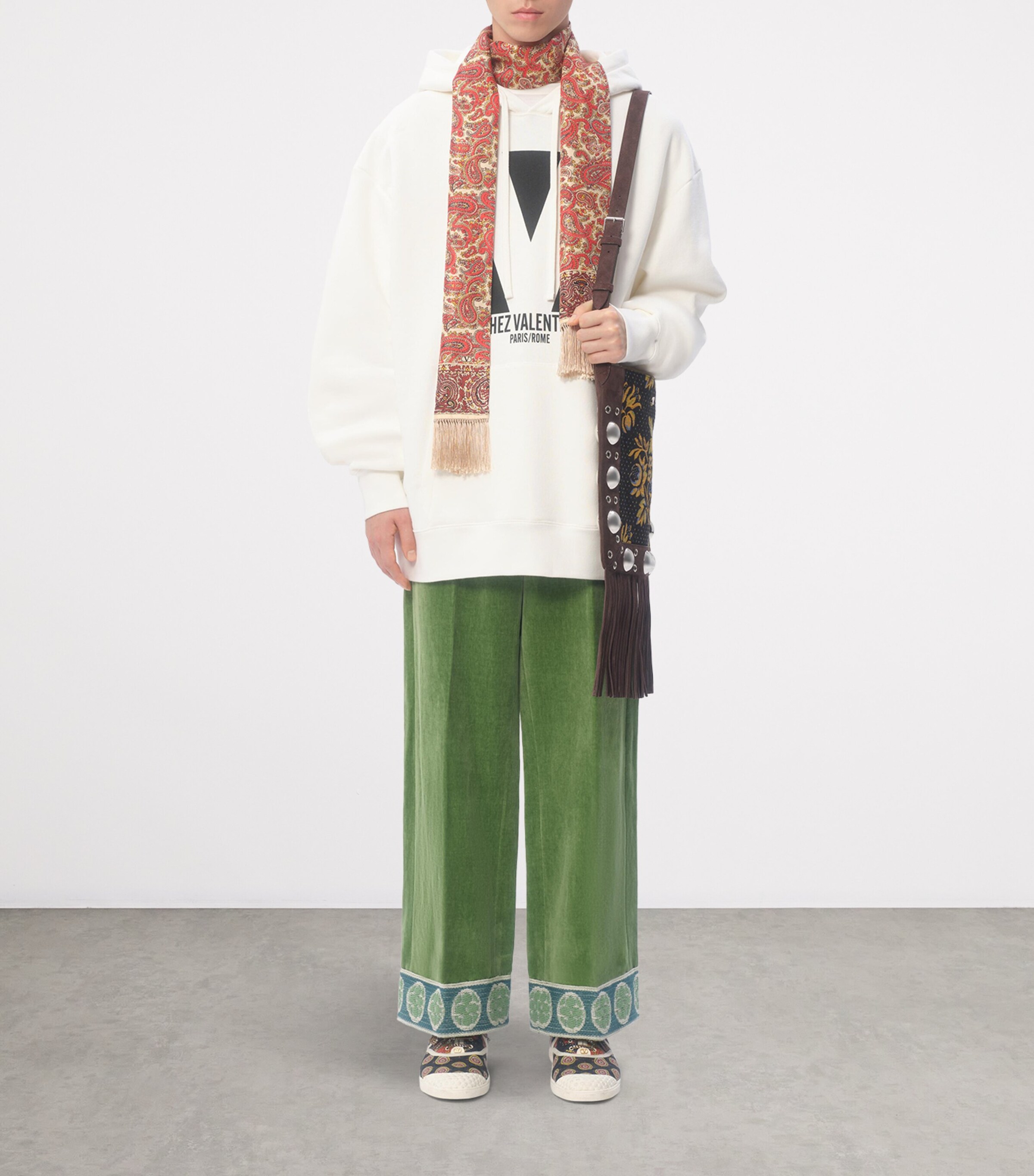 Valentino Cotton Chez Valentino Hoodie | Harrods US