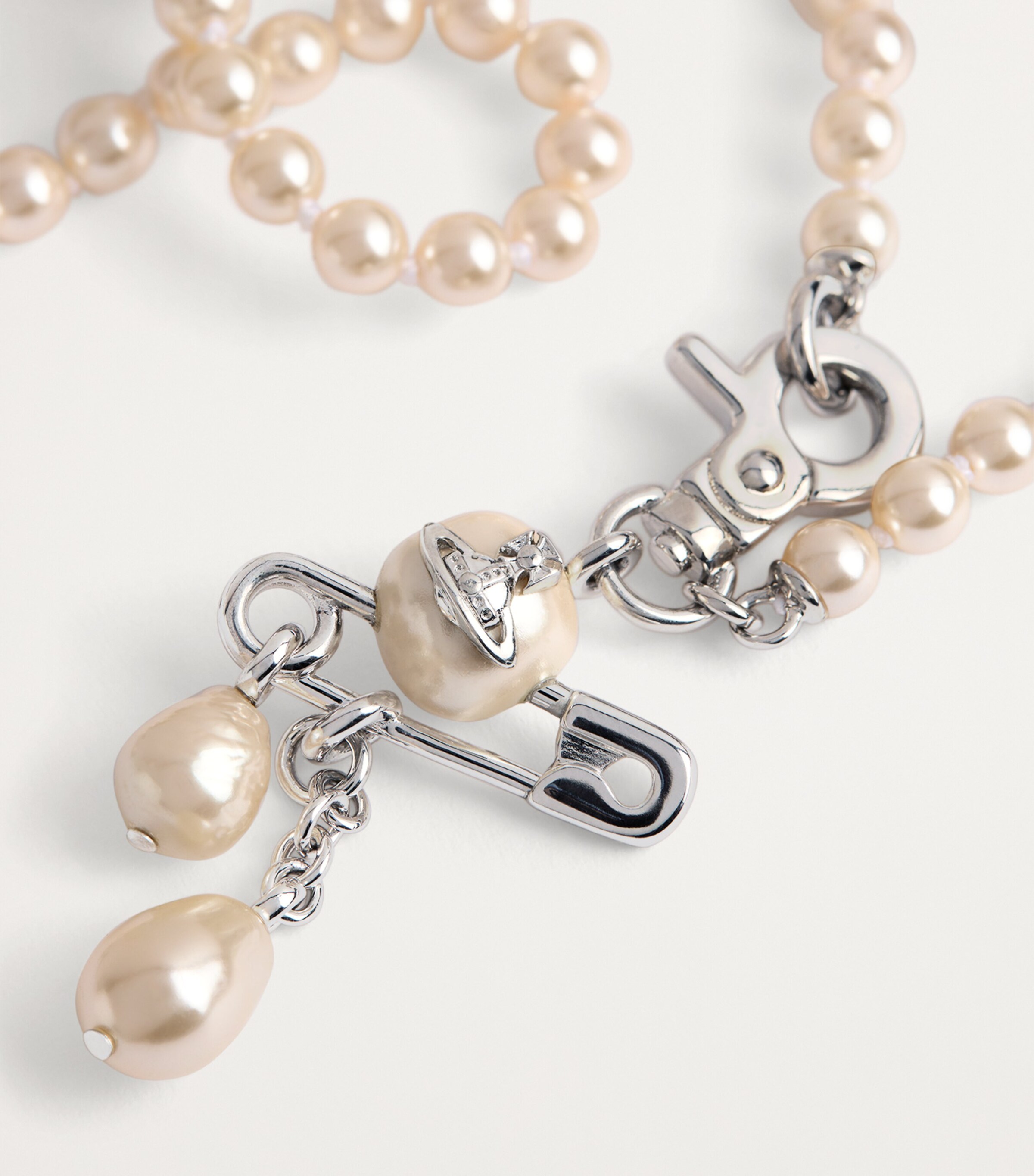 Vivienne Westwood Faux Pearl Claude Necklace | Harrods US