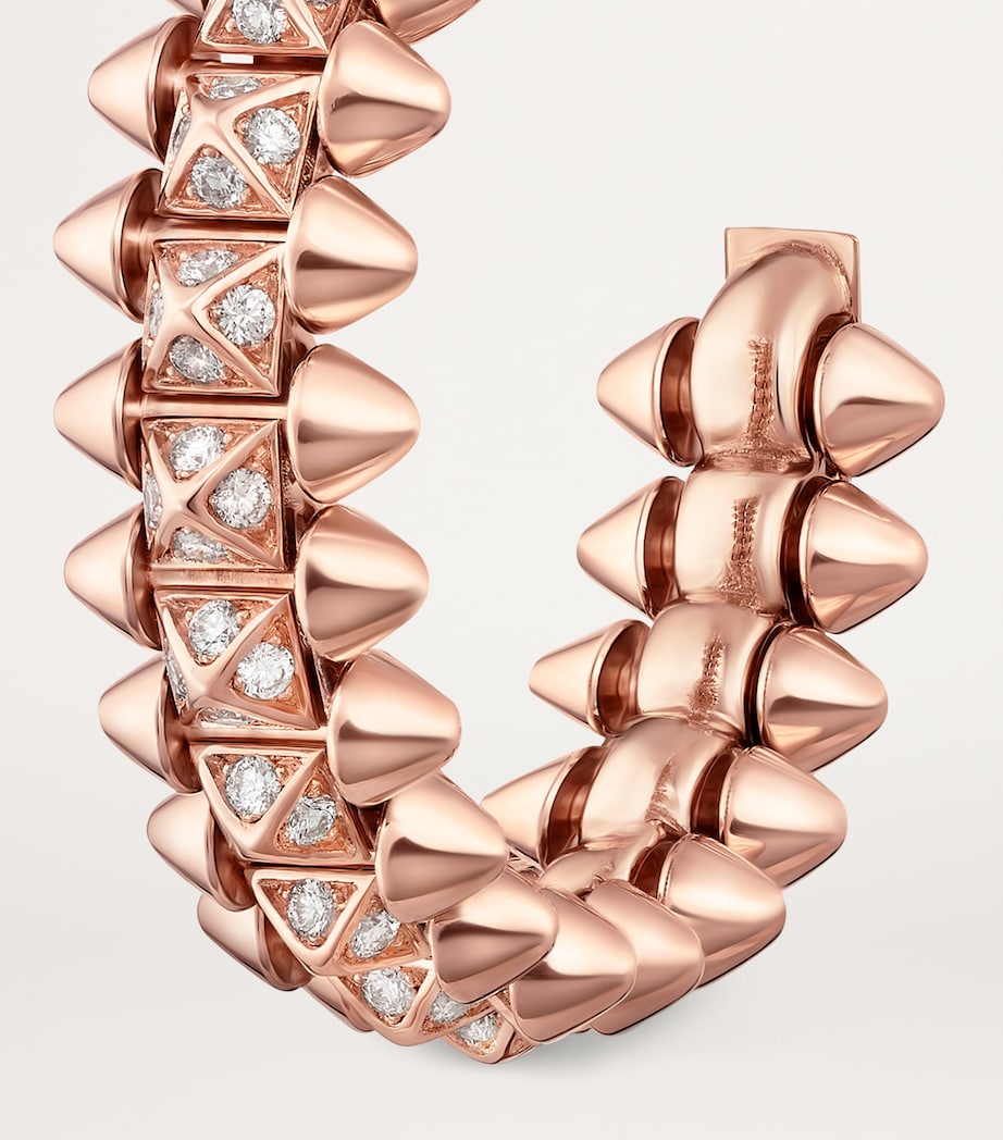 Cartier Rose Gold and Diamond Clash de Cartier Earrings Rose Gold Image 6