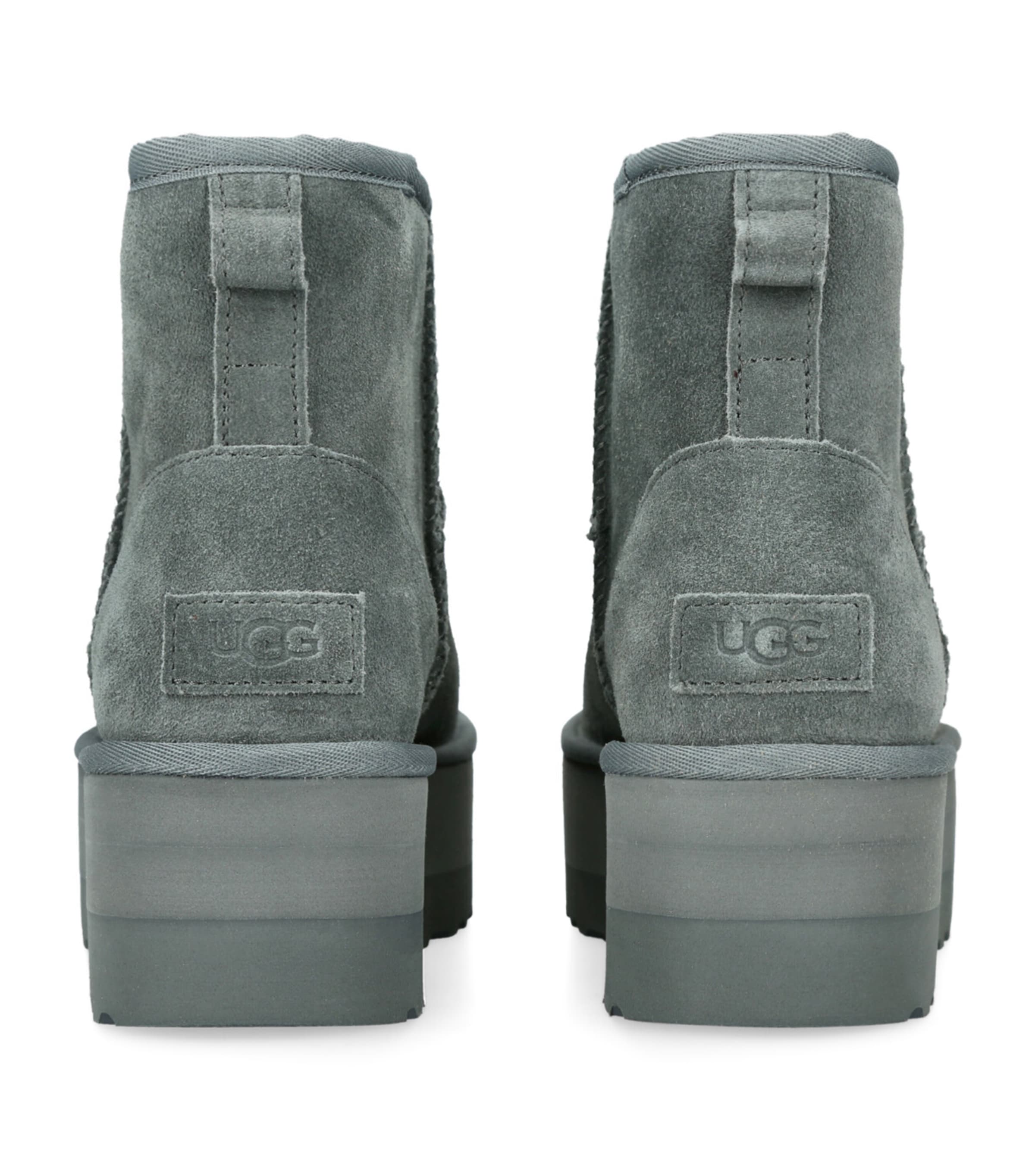 Suede Classic Mini Platform Boots RAINSTORM Image 2