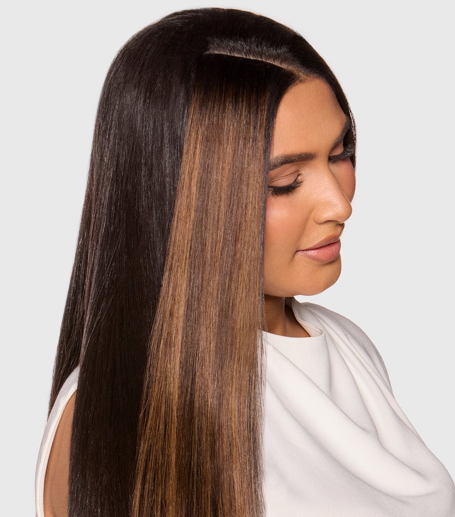 Beauty Works x Huda BARELY THERE Mix & Match Minis Clip-In Hair Extensions (18") ARABIA DOLL Image 7