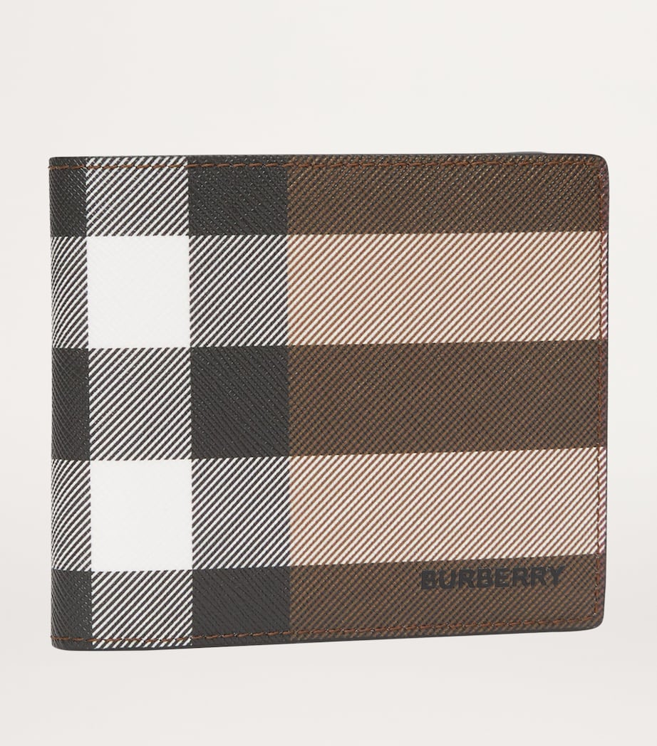 Check Bifold Wallet DARK BIRCH BROWN Image 4