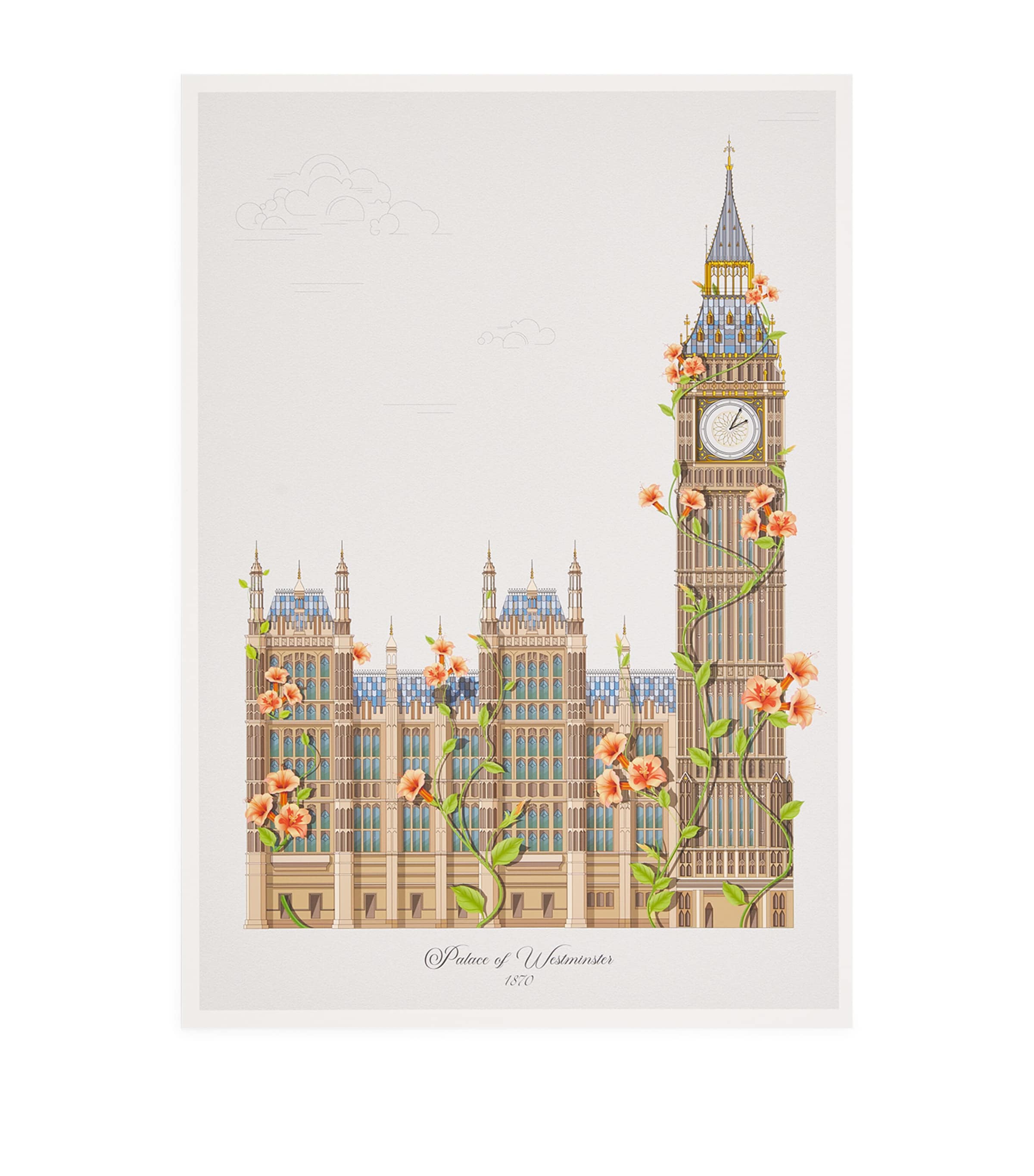 Konstantinos Chalaris Big Ben Print