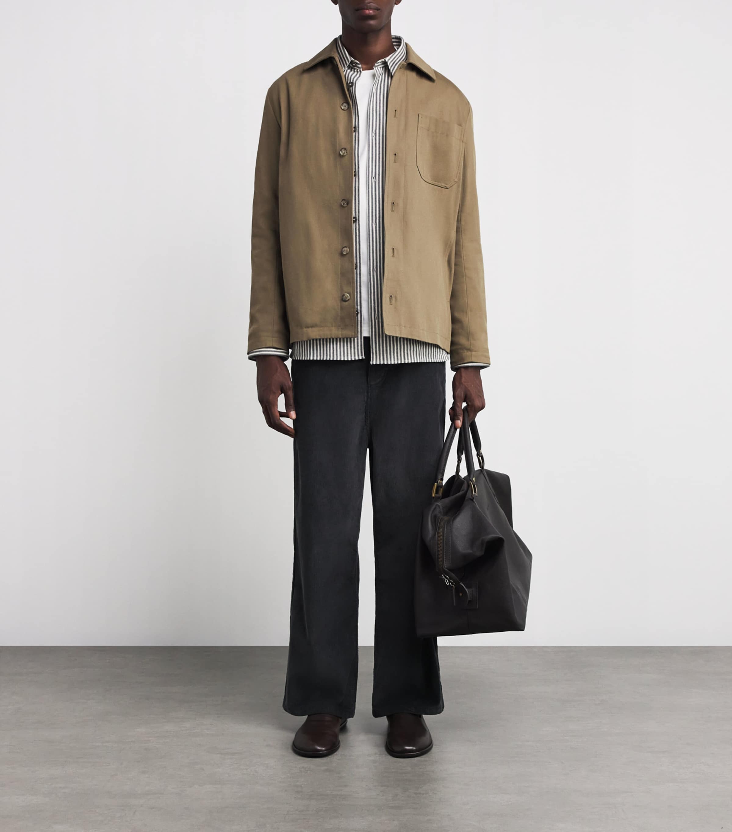 Cotton-Wool Shacket BAG SAND Image 2