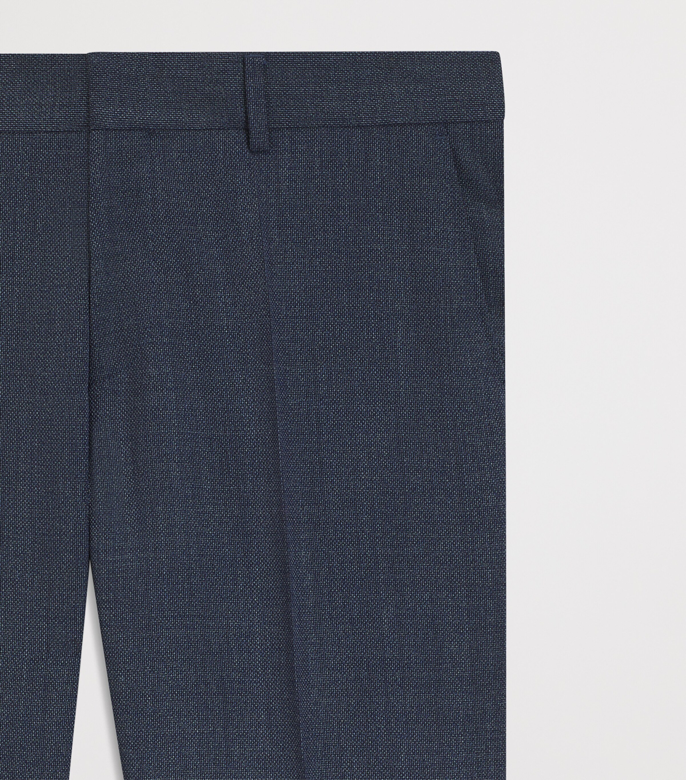 BOSS Mens Stretch-Wool Slim Trousers Image 5