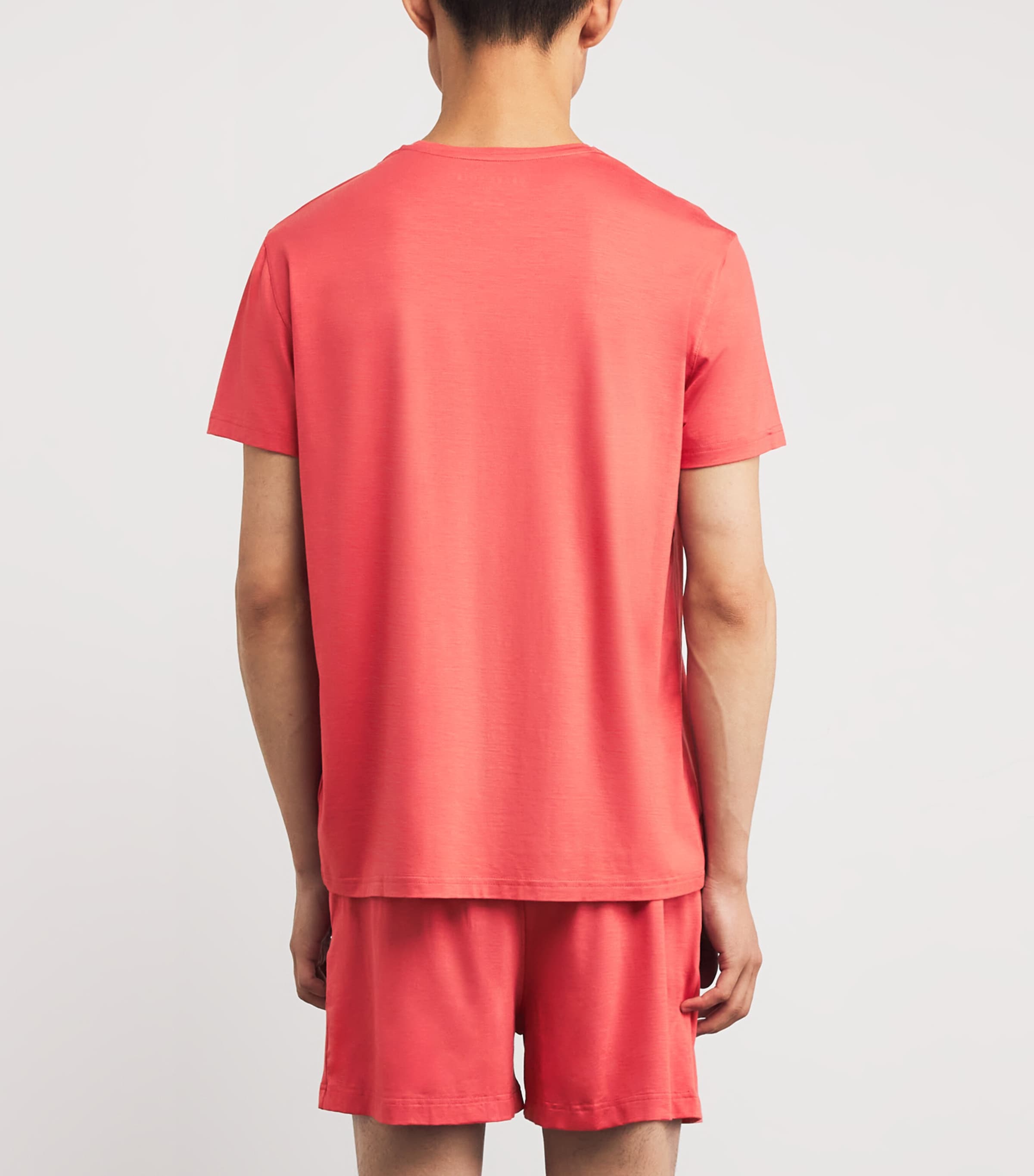 Micromodal T-Shirt 020 RED Image 4