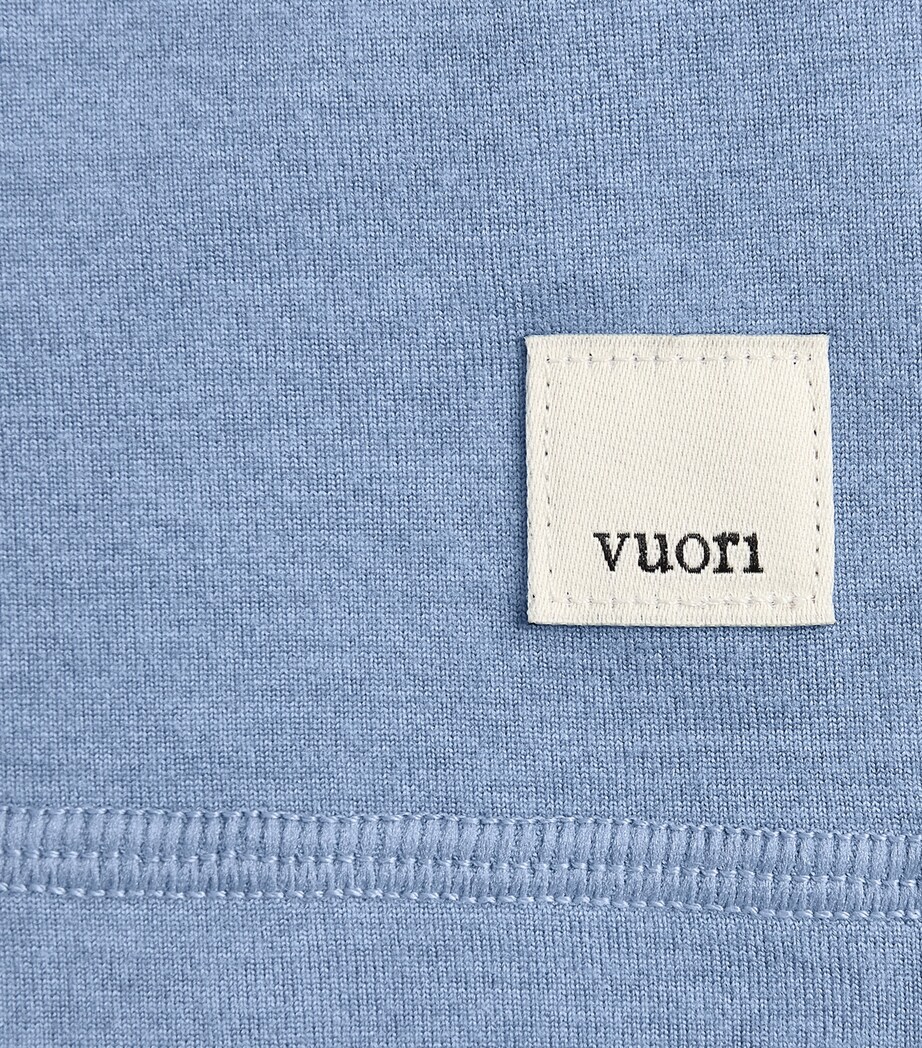 VUORI Mens Ponto Performance T-Shirt Yah Salty Air H Image 6