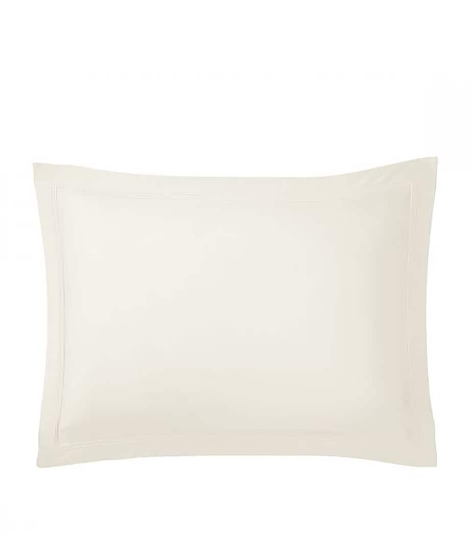 Triomphe Nacre Standard Oxford Pillowcase (50cm x 75cm) NACRE Image 2