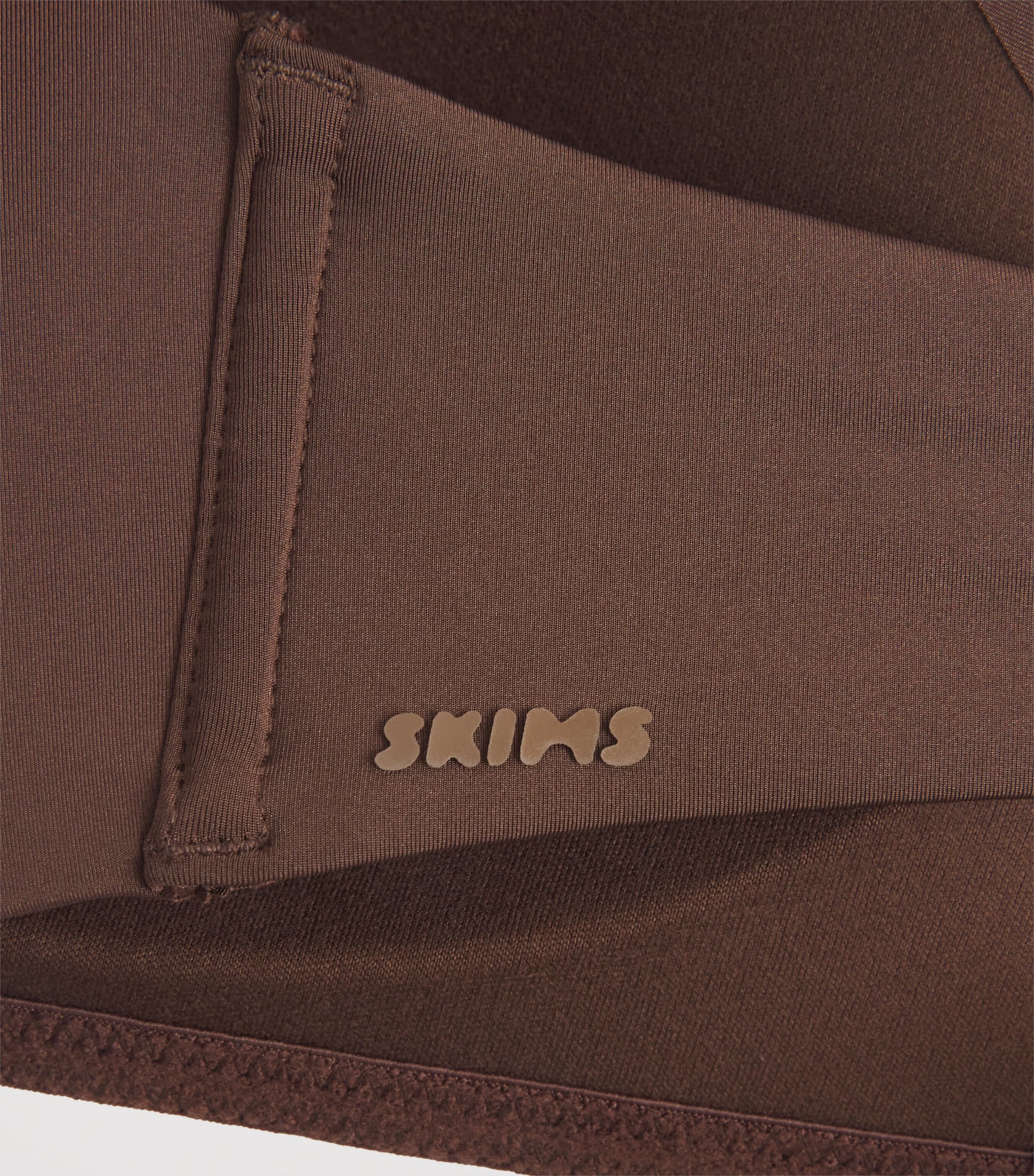 Skims Womens Wireless Form T-Shirt Bra Cocoa Image 4