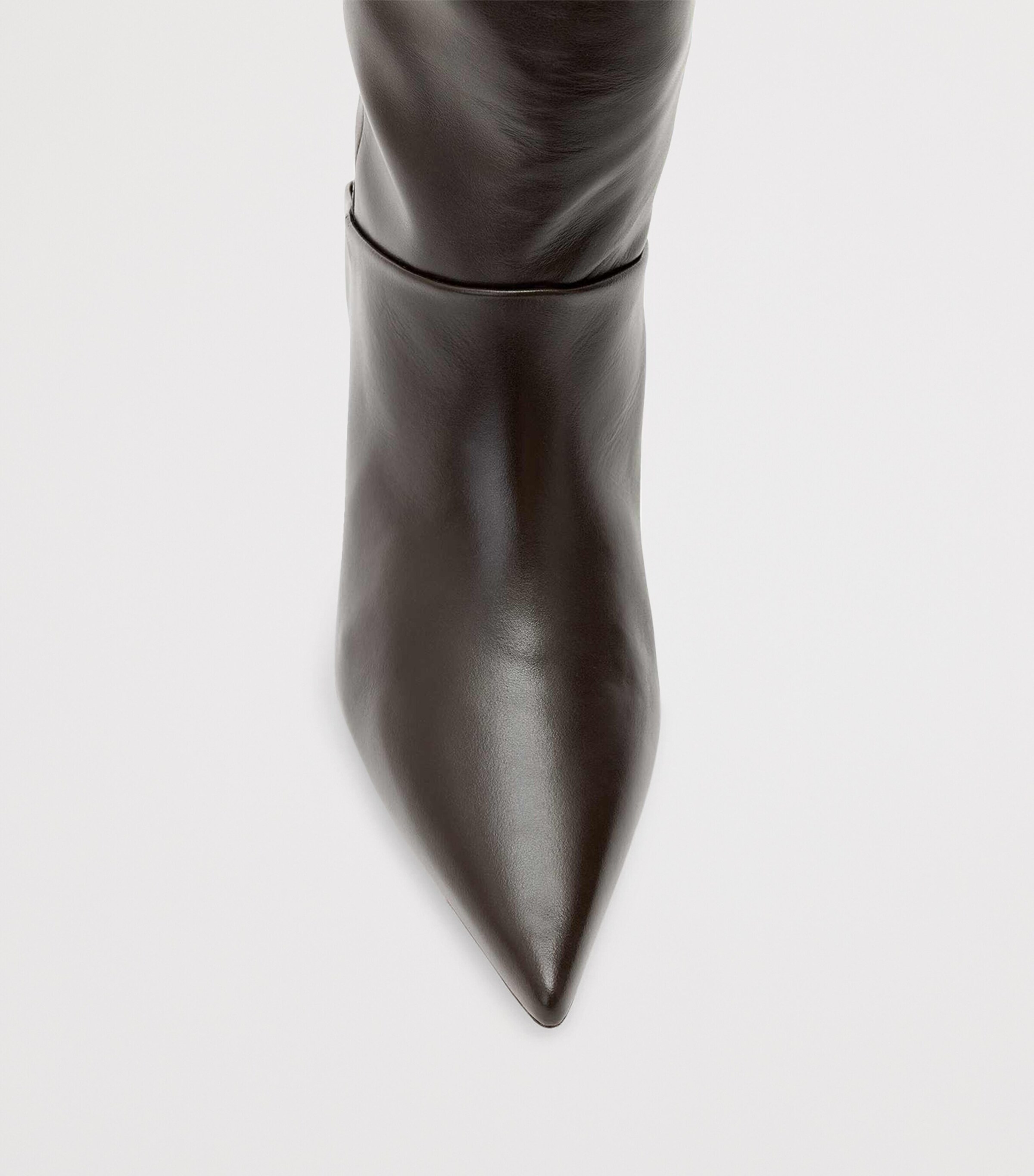 Leather Odyssey Knee-High Boots 60 BROWN Image 6