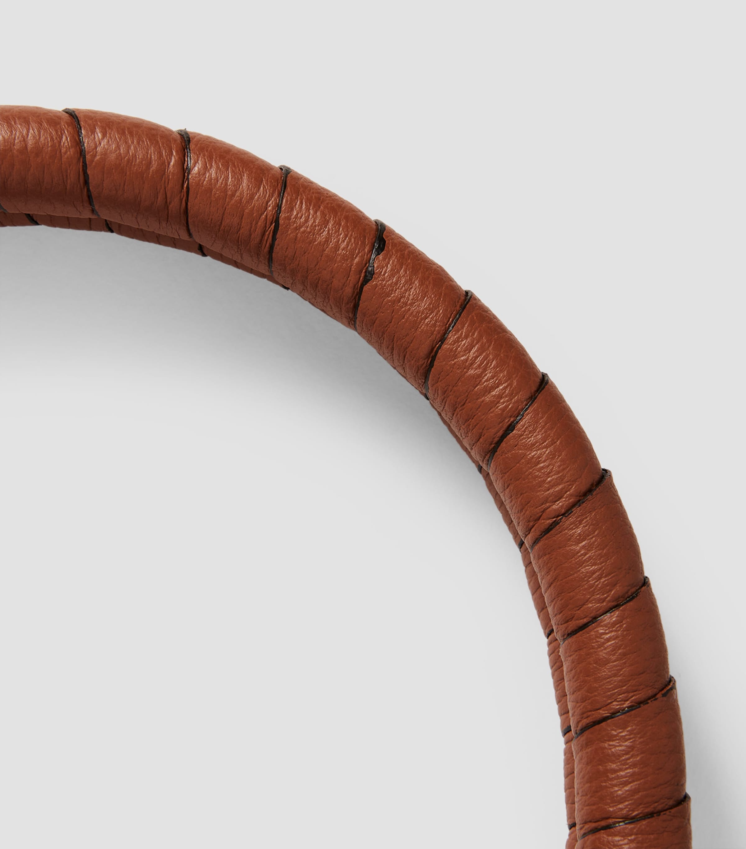 Small Leather Marcie Top-Handle Bag BAG TAN Image 6