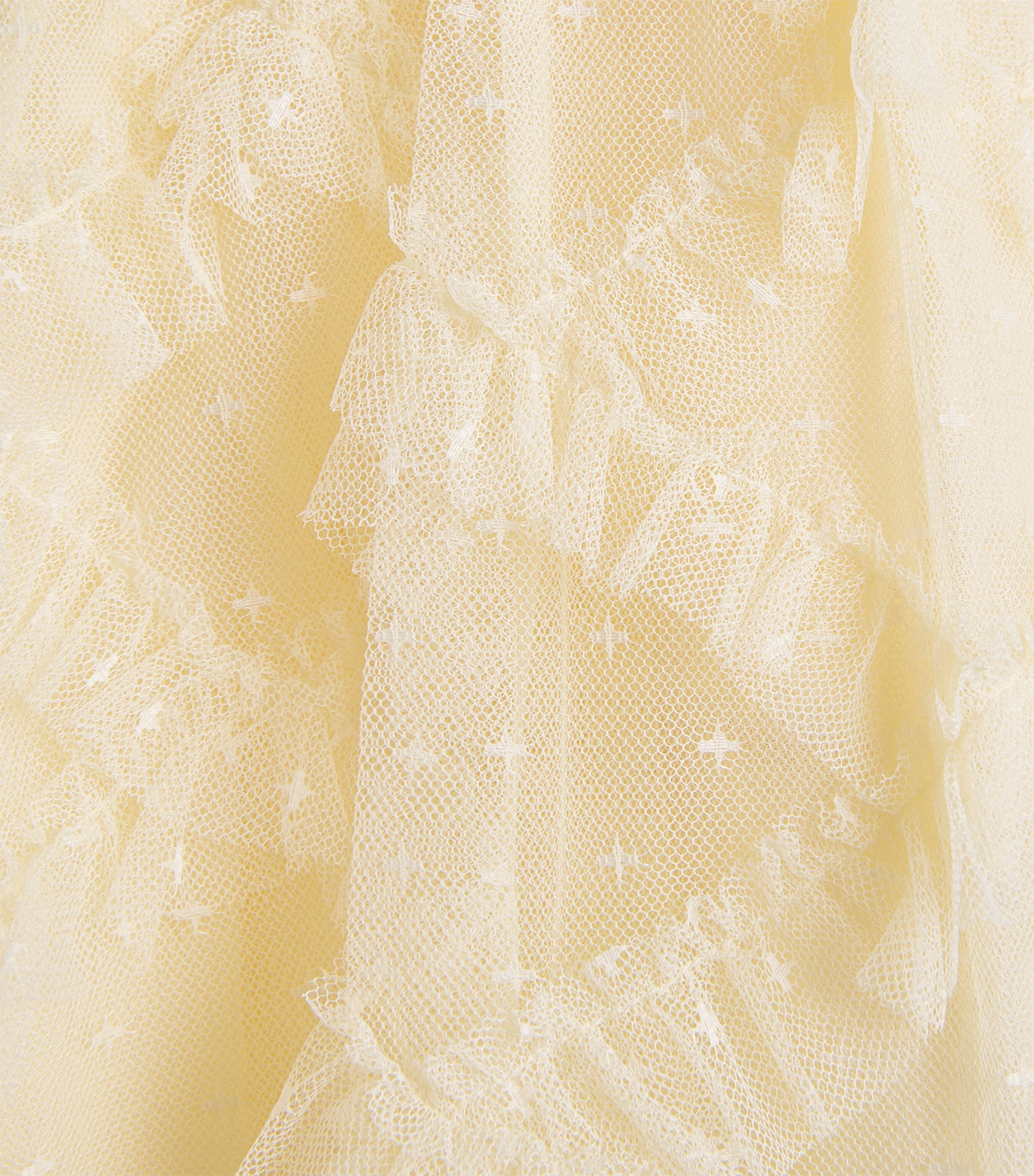 Tulle Layered Genevieve Dress (6-24 Months) LSTLEMON SORBET Image 3