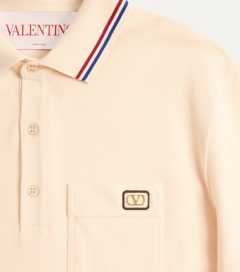 VLogo Signature Polo Shirt 581 Image 8