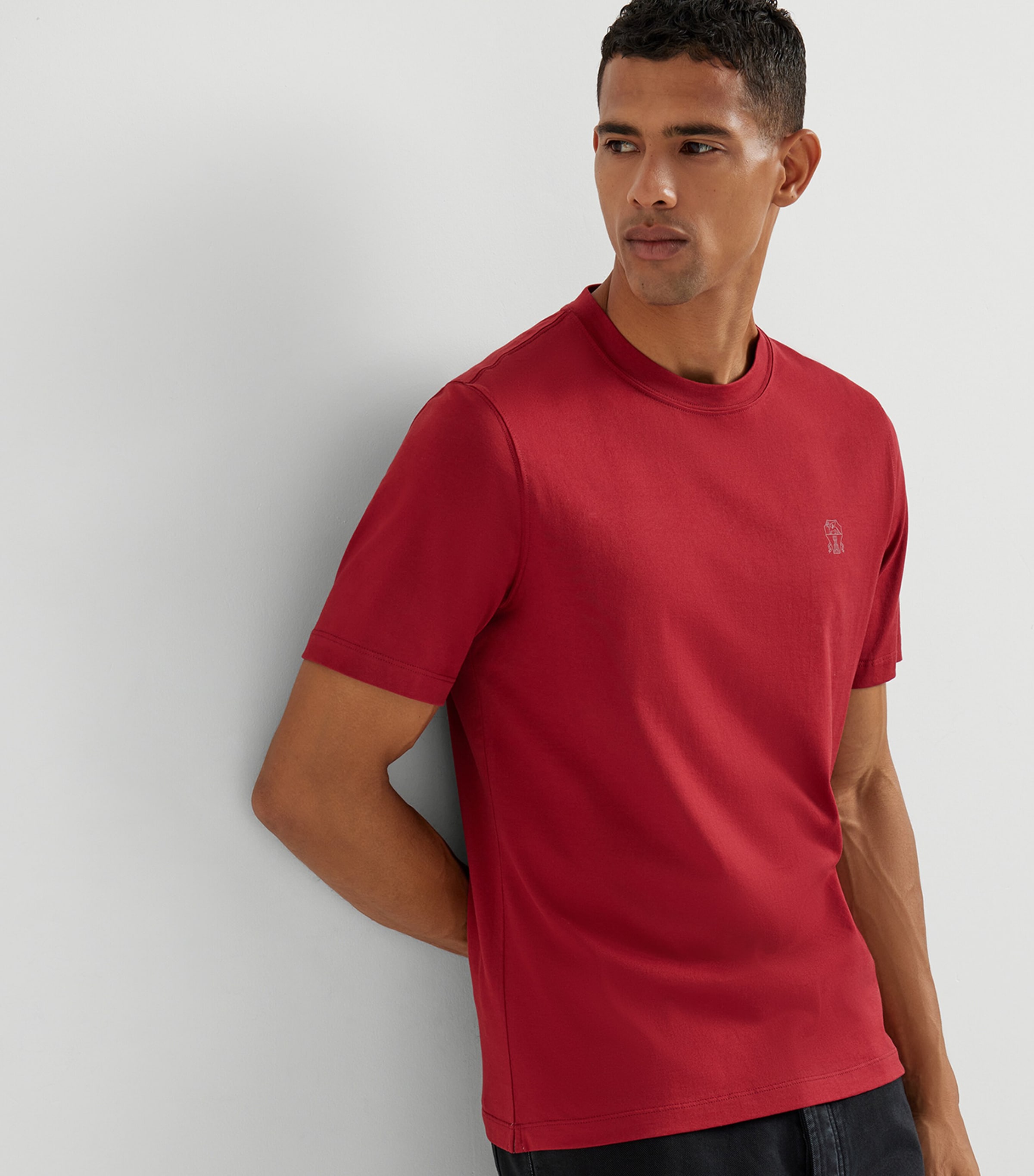 Cotton-Jersey Logo T-Shirt CEJ08 Image 2