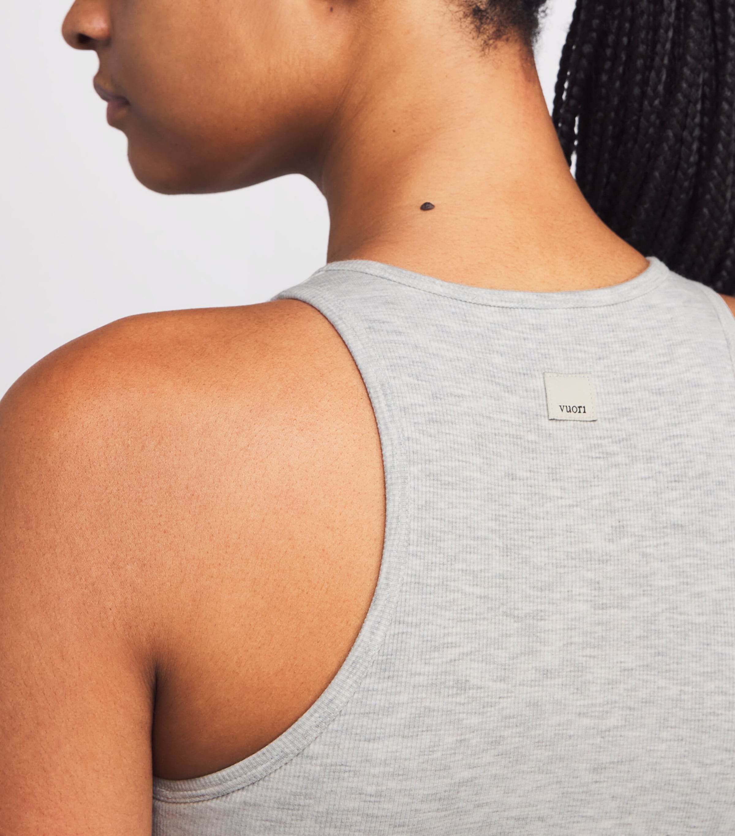 Pose Plyo Tank Top WHG WHITE HEATH Image 6